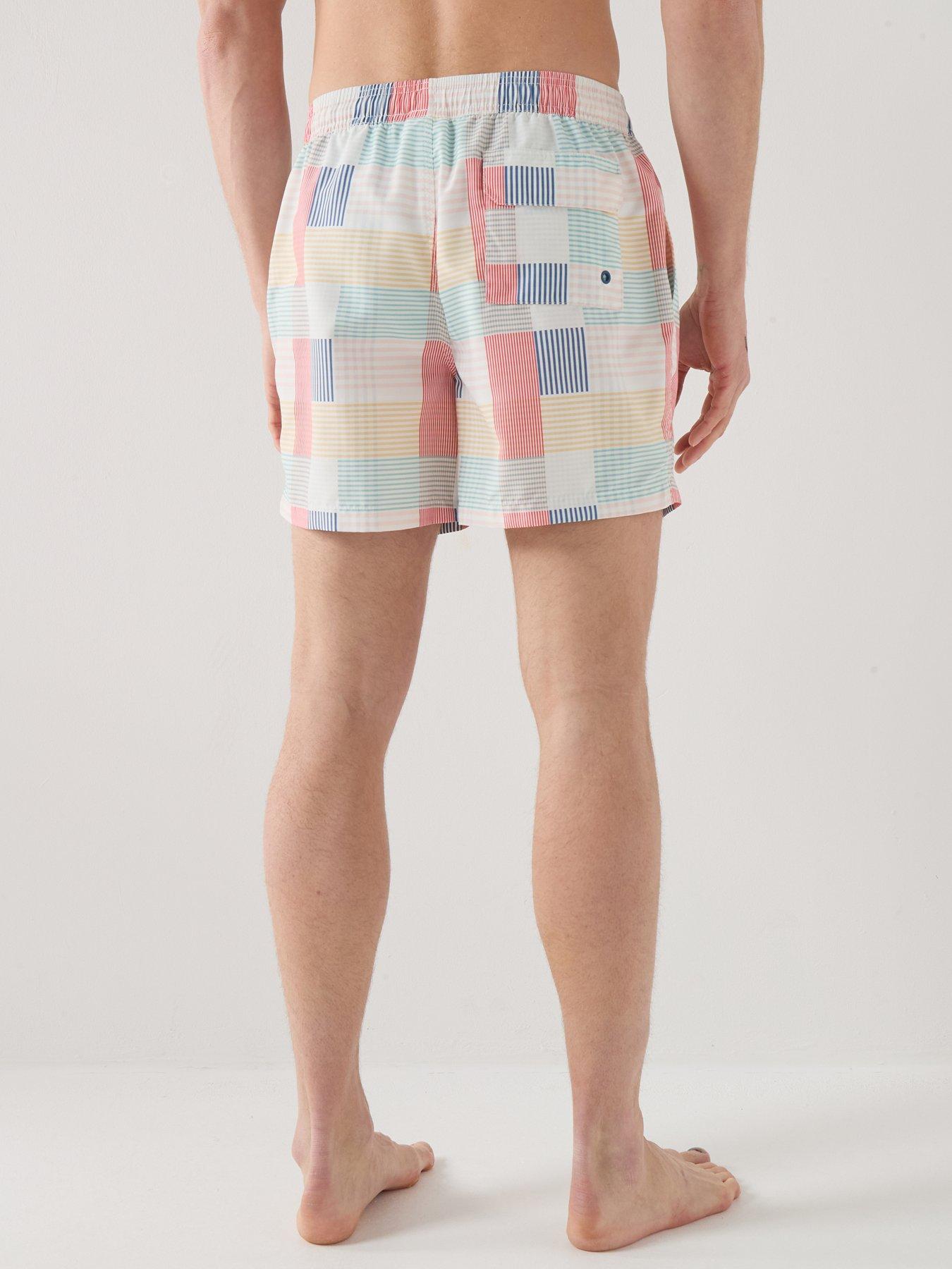  image of barbour-patch-swim-shorts-multi