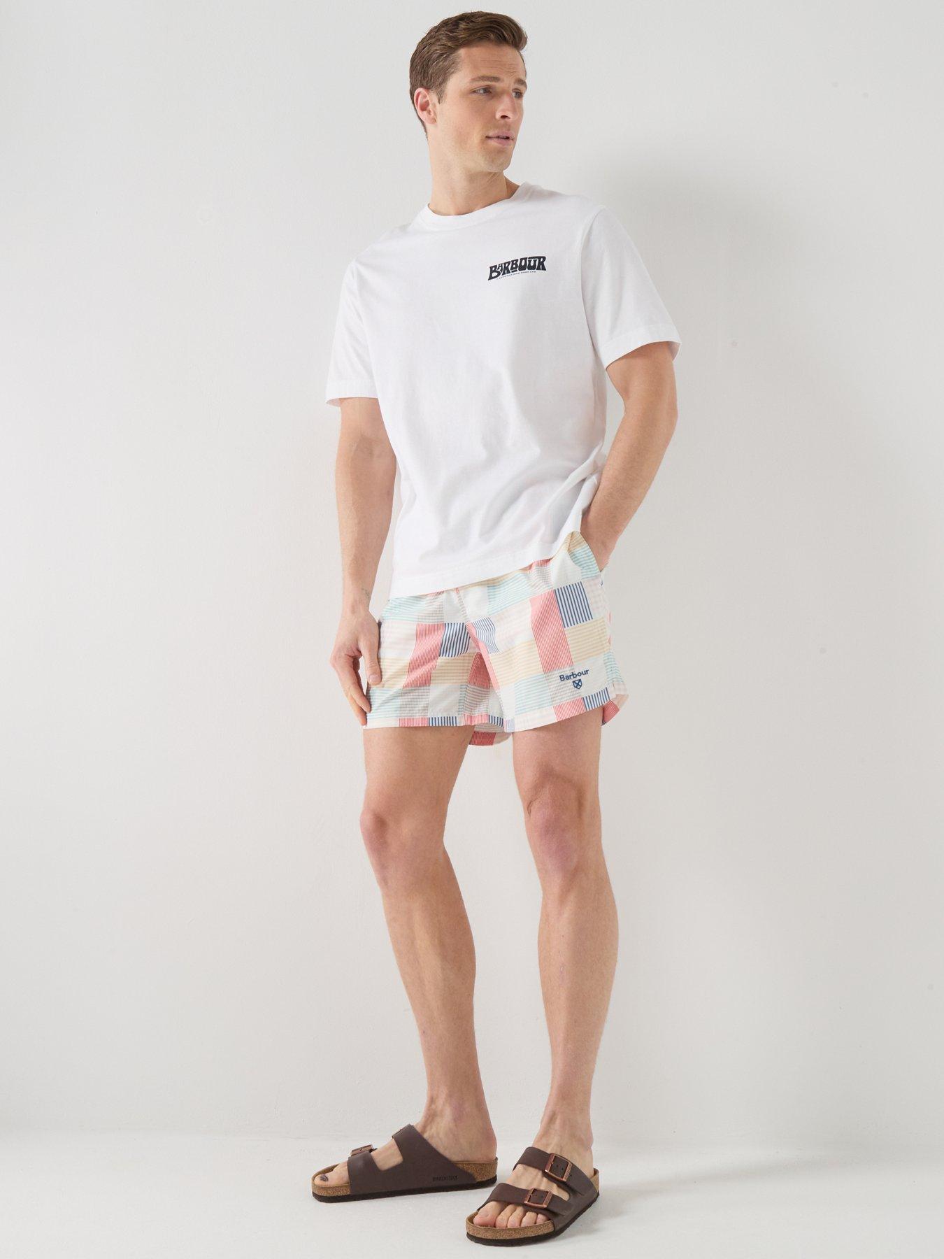  image of barbour-patch-swim-shorts-multi