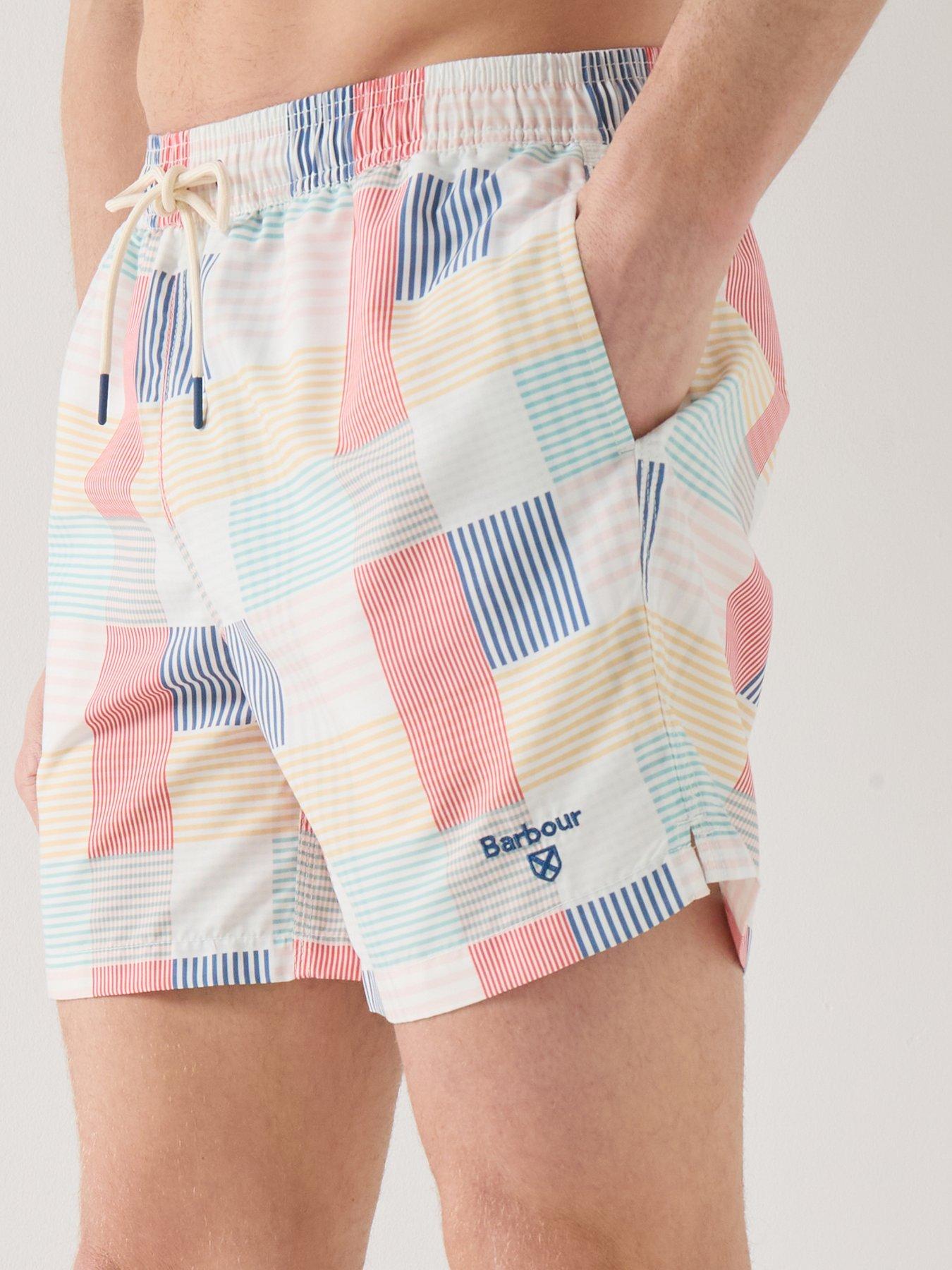 image of barbour-patch-swim-shorts-multi