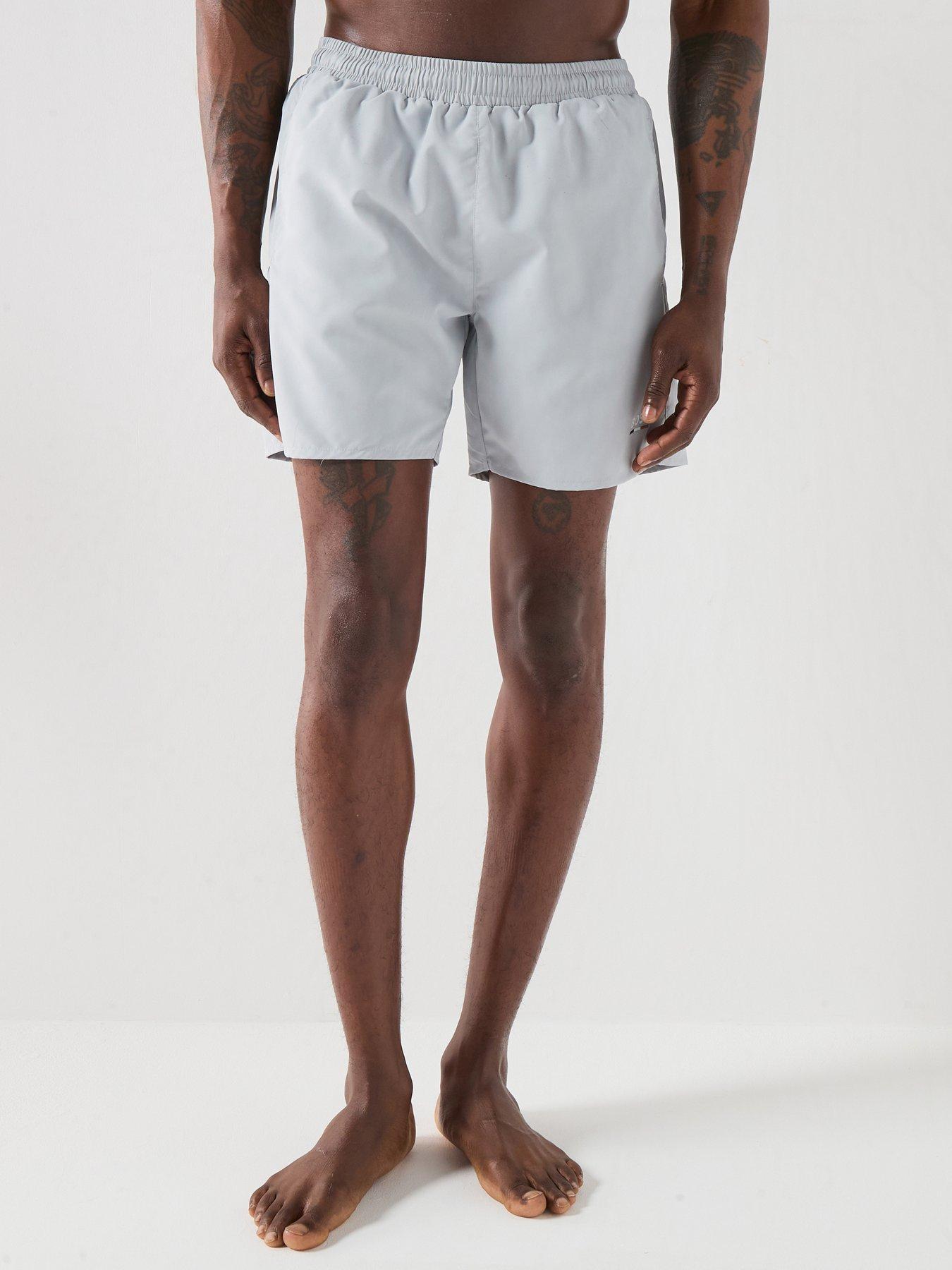BOSS Swordfish Swim Shorts - Light Grey