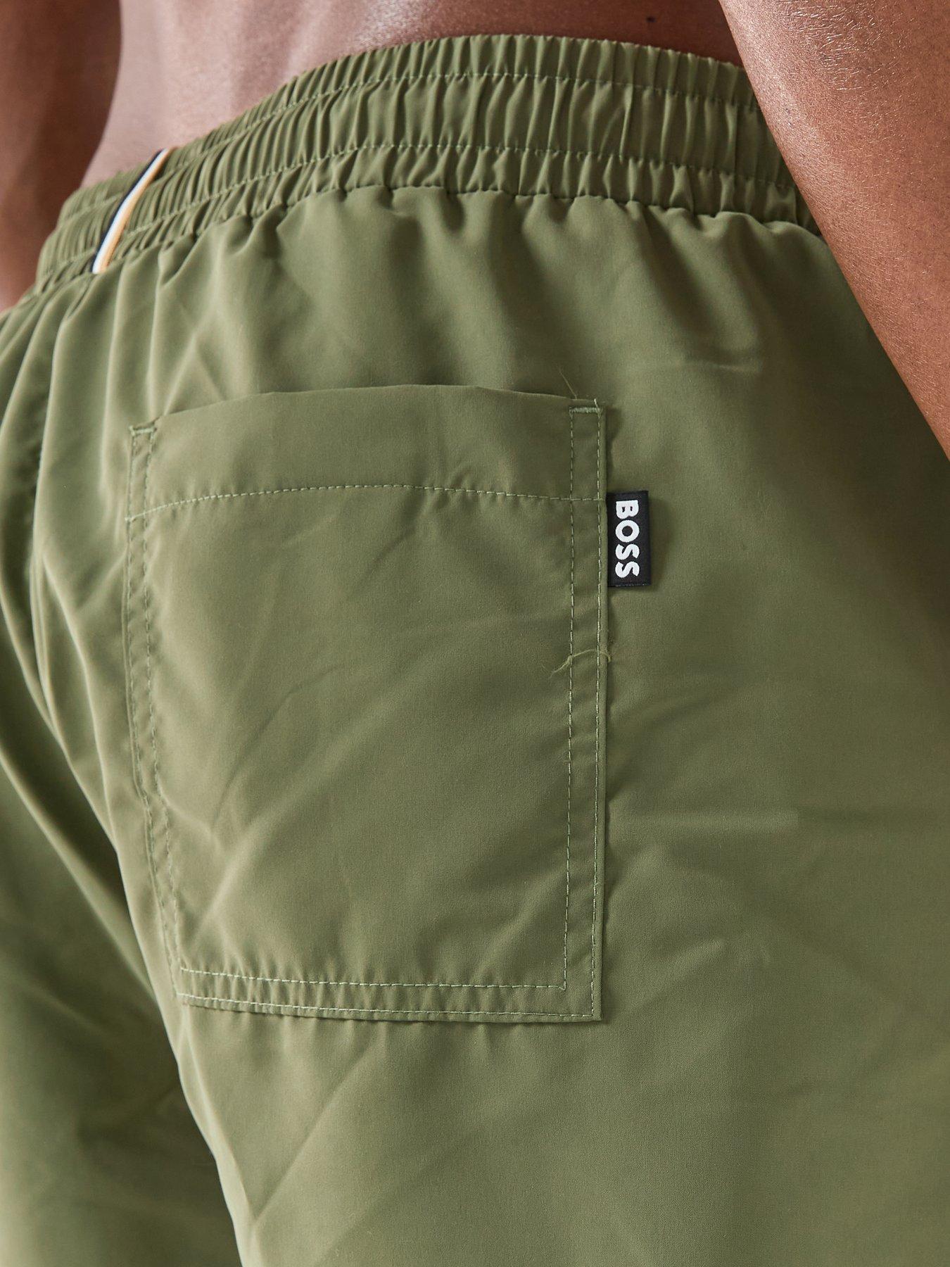  image of boss-swordfish-swim-shorts-dark-green