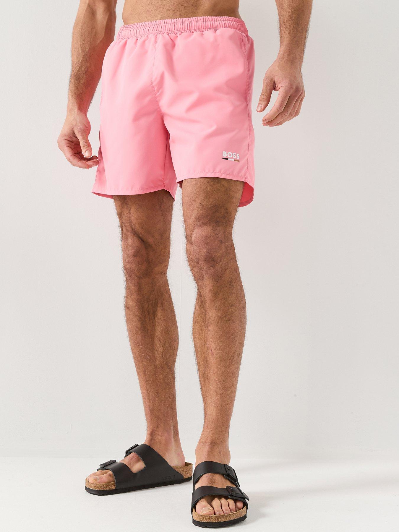  image of boss-swordfish-swim-shorts-light-pink