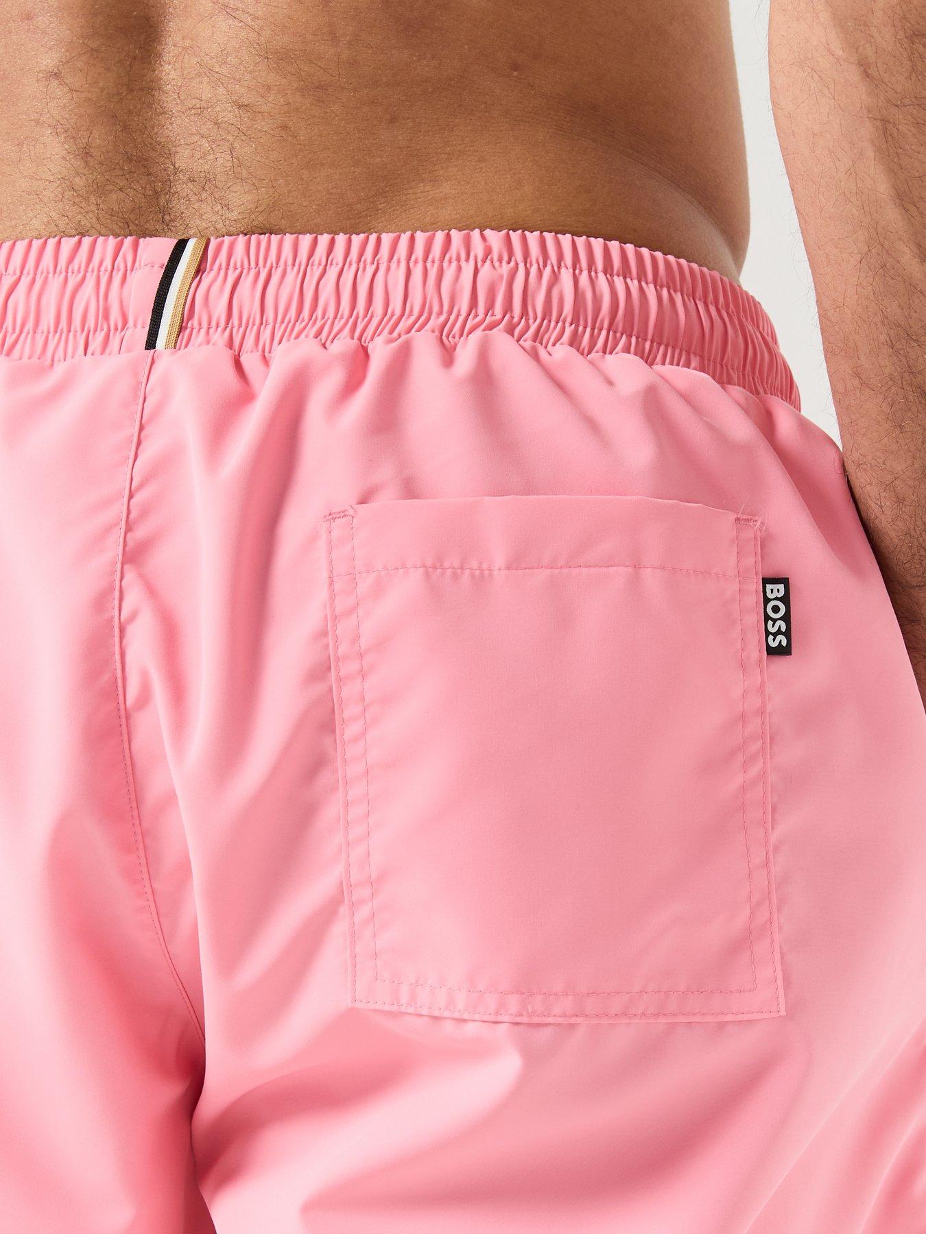  image of boss-swordfish-swim-shorts-light-pink