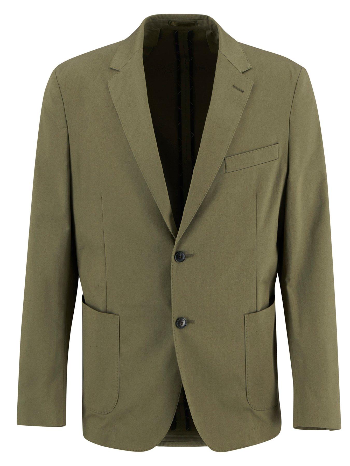 Image 6 of 6 of Barbour Bellamy Cotton Blazer - Olive