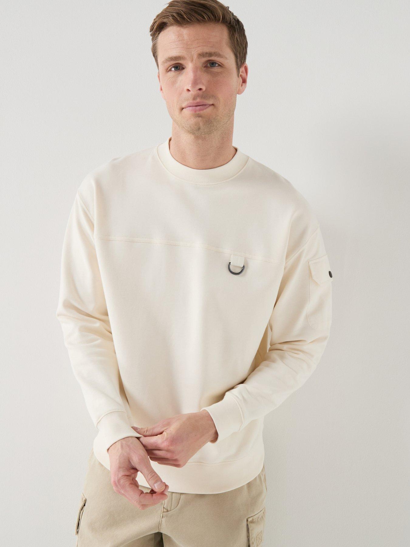 Barbour Ardgill Crewneck Oversized Sweatshirt - Cream