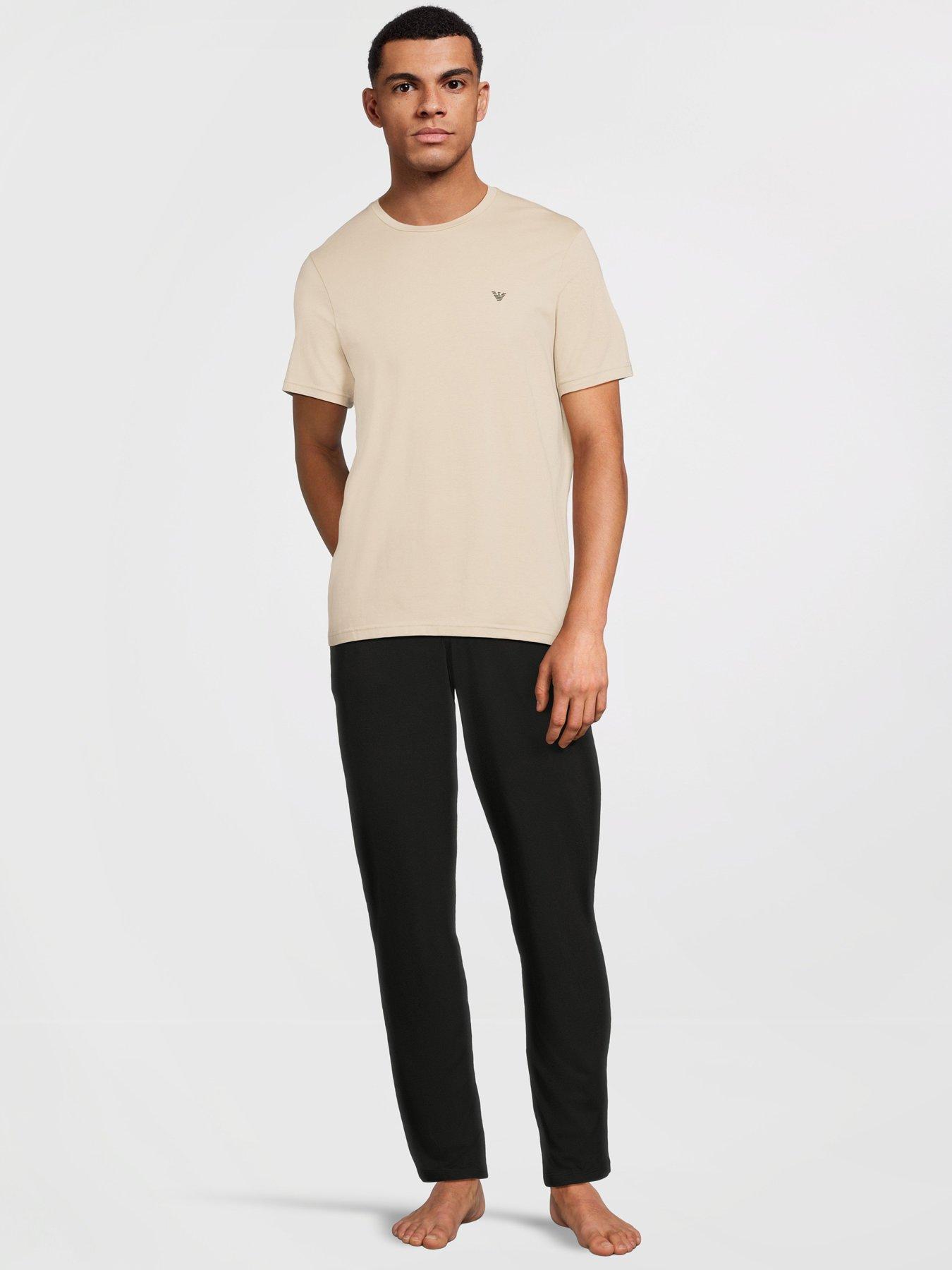 Image 4 of 5 of Emporio Armani Bodywear Endurance 2 Pack Crew Neck T-Shirt - Multi