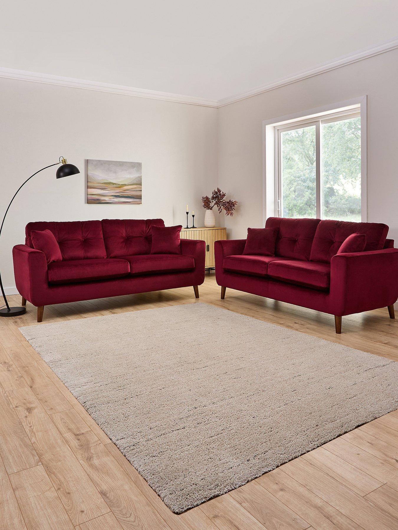 front image of the-very-collection-nevada-3-2-seater-sofa