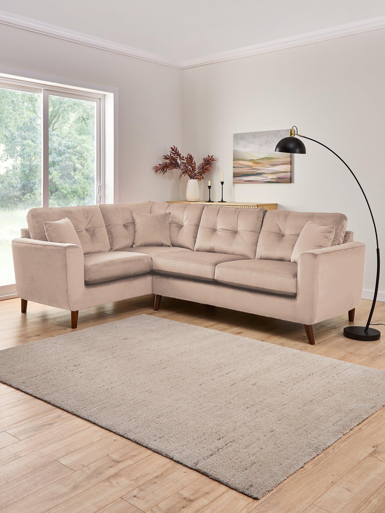 Very Home Nevada Lh Dbl Arm Corner Grp