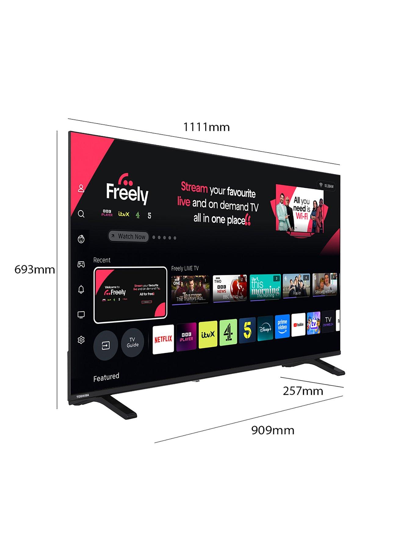  image of toshiba-50-inch-smart-tv-4k-uhd