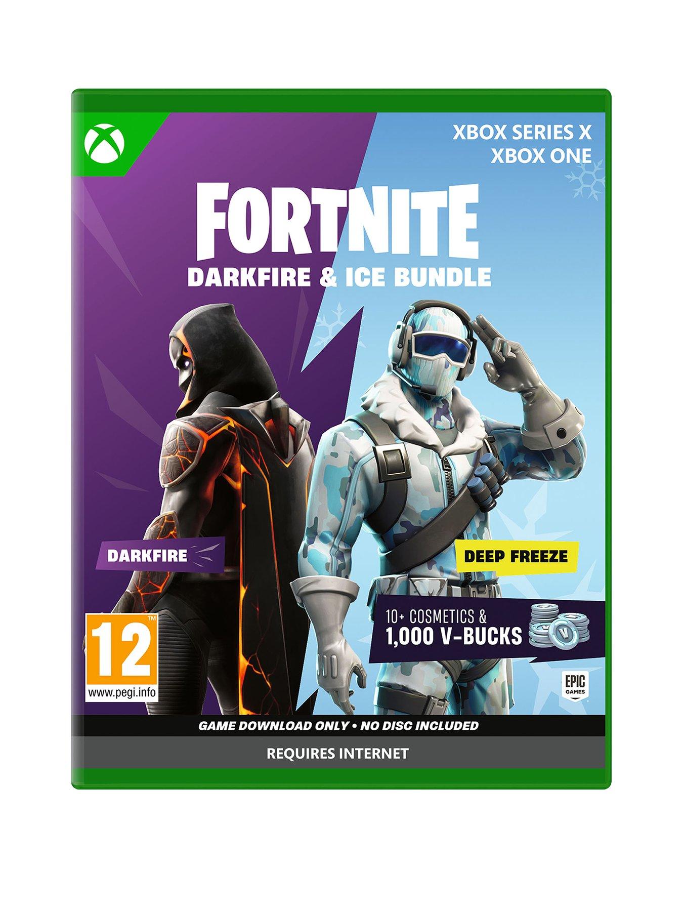 Image 1 of 7 of Xbox Series X Fortnite - Darkfire &amp; Ice Bundle
