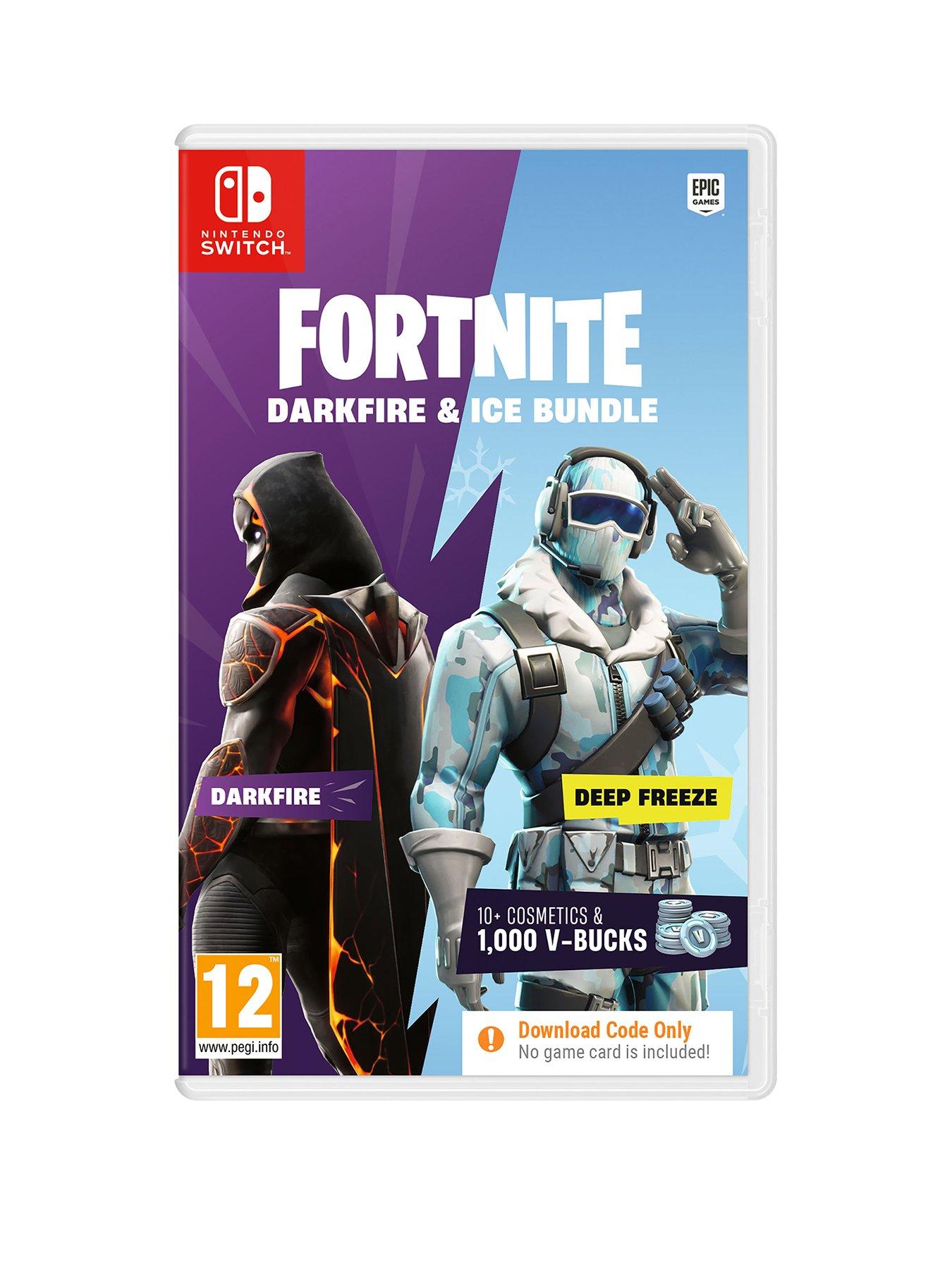 Image 1 of 7 of Nintendo Fortnite - Darkfire &amp; Ice Bundle (Code in Box) - Nintendo Switch