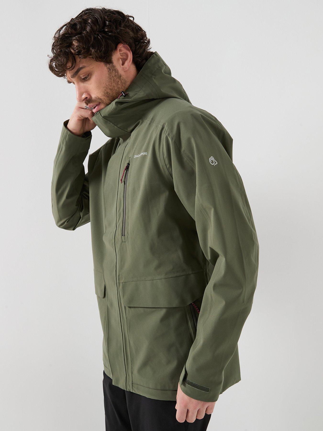 Craghoppers Mens Lorton Ii Waterproof Jacket - Green