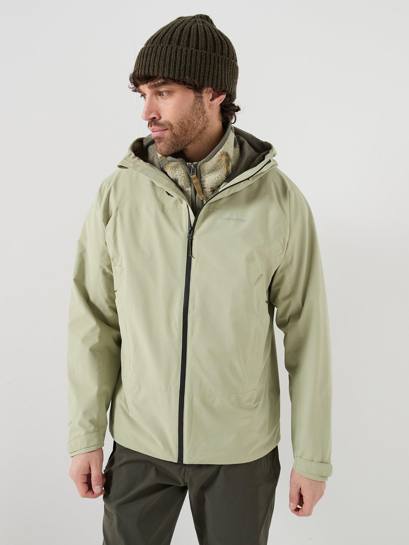 Craghoppers Mens Ponsa Waterproof Jacket - Green