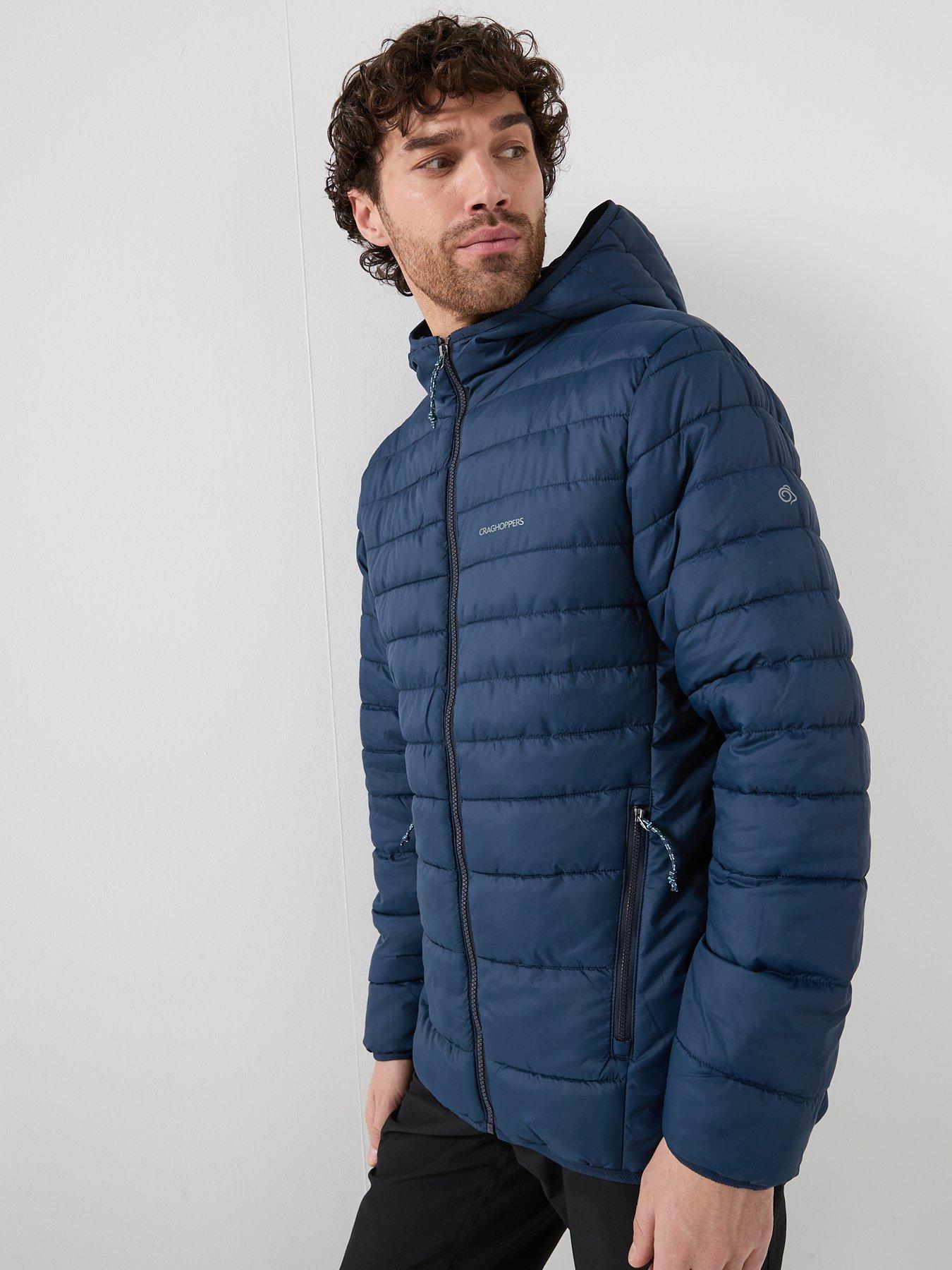Craghoppers Mens Compresslite Ix Hooded Insulated Jacket - Navy