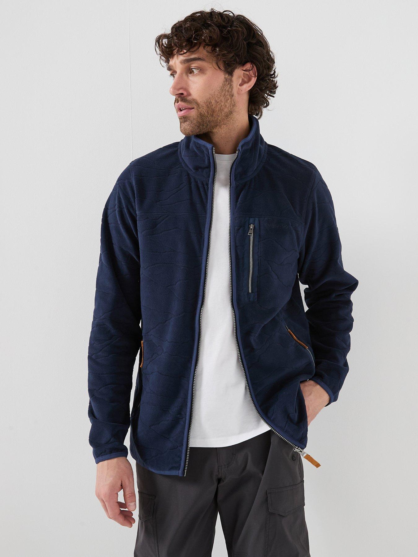 Craghoppers Mens National Trust Harome Fleece Jacket - Navy
