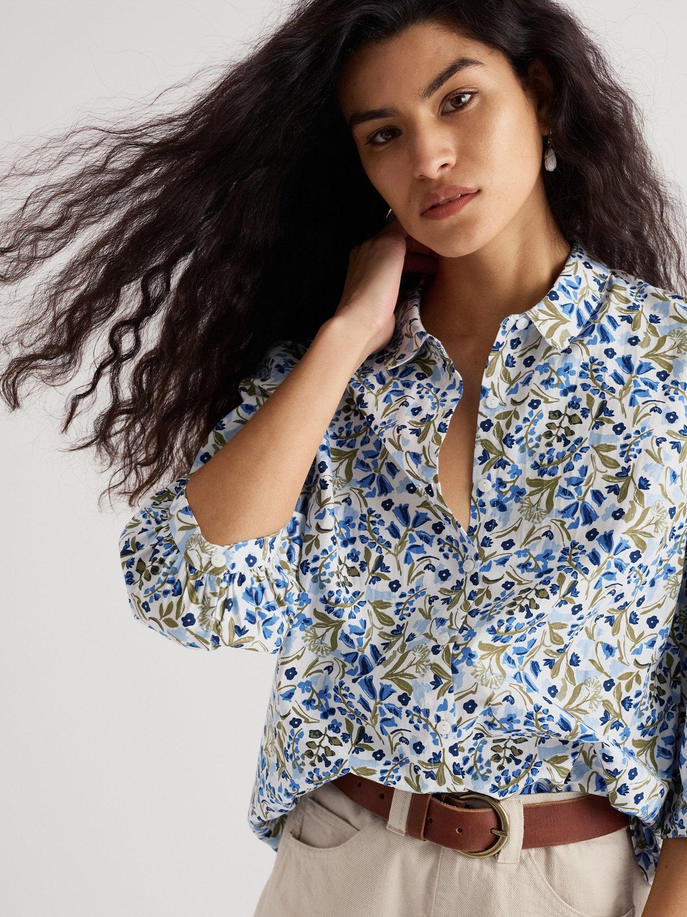 Seasalt Cornwall Hope Cottage Blouse - White