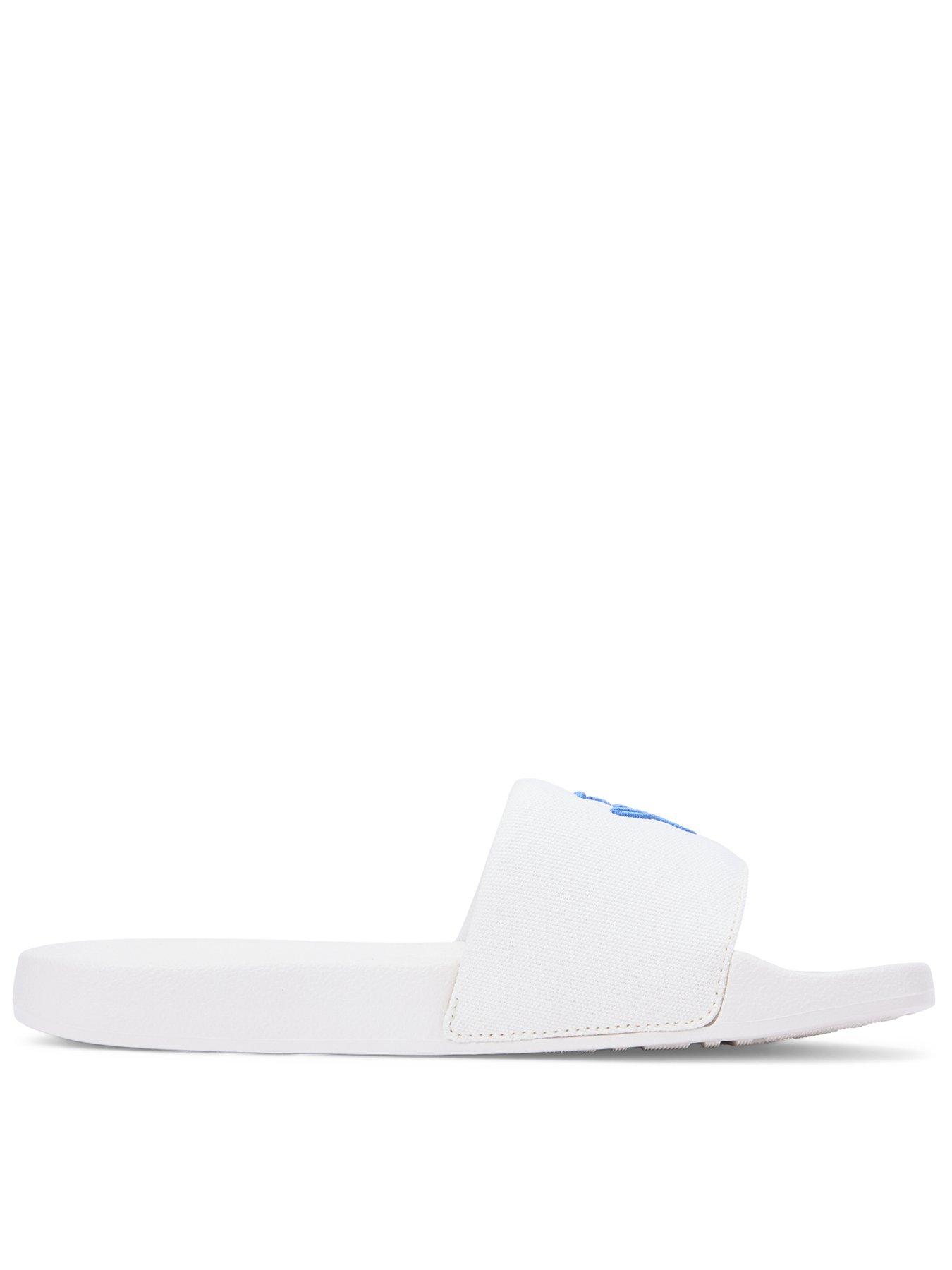 Tommy Hilfiger TH Script Pool Slide - Beige
