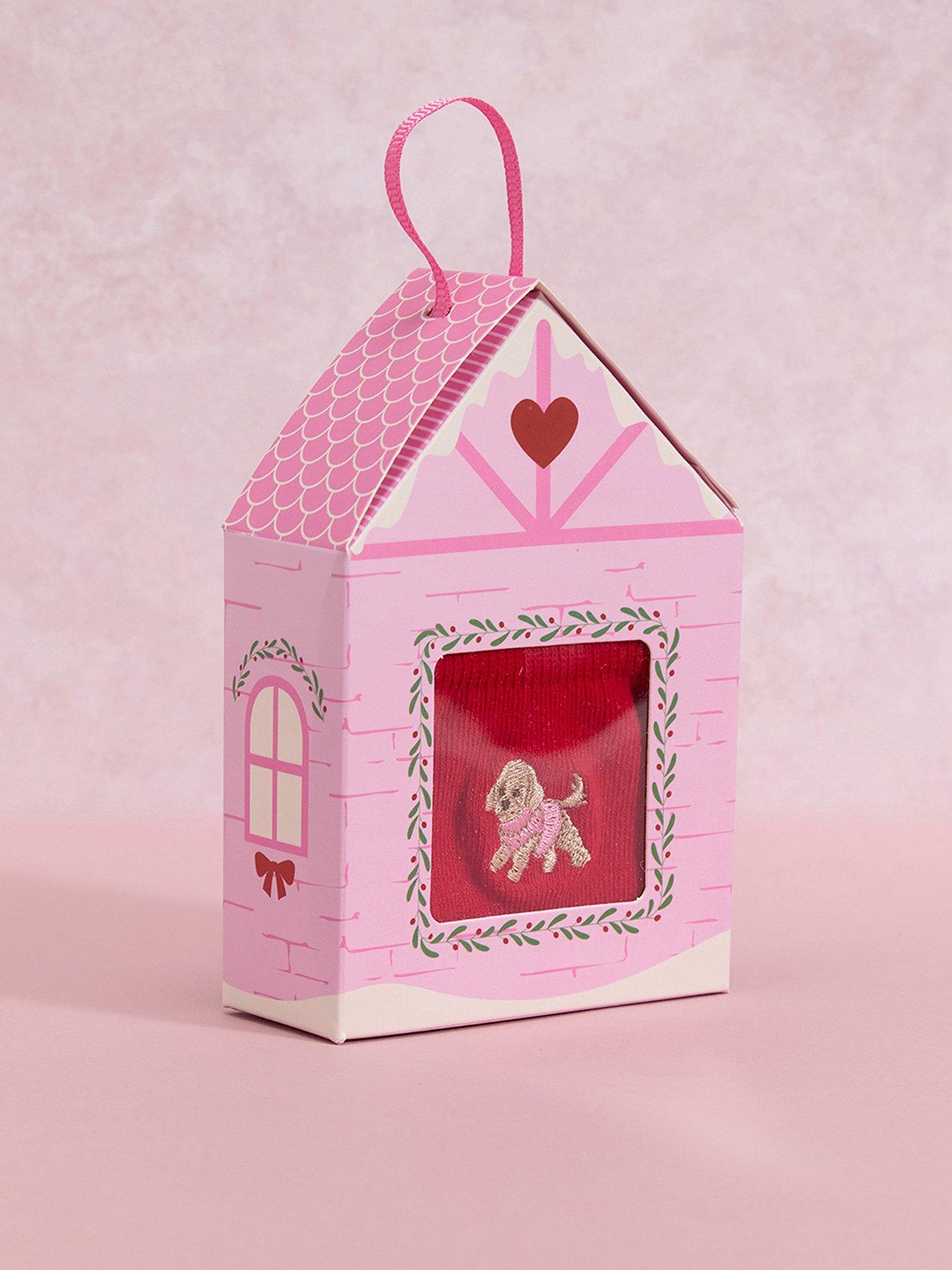  image of boux-avenue-cockapoo-sock-gift-box-red