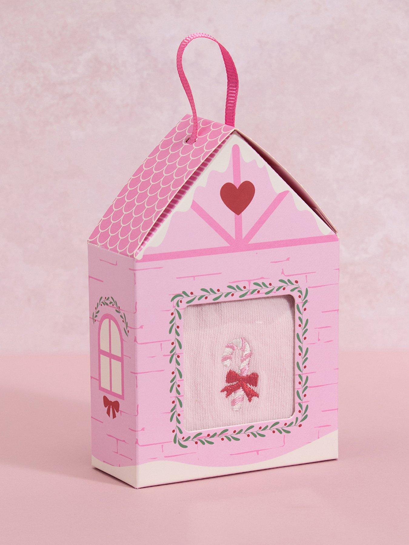  image of boux-avenue-candy-cane-sock-gift-box-powder-pink