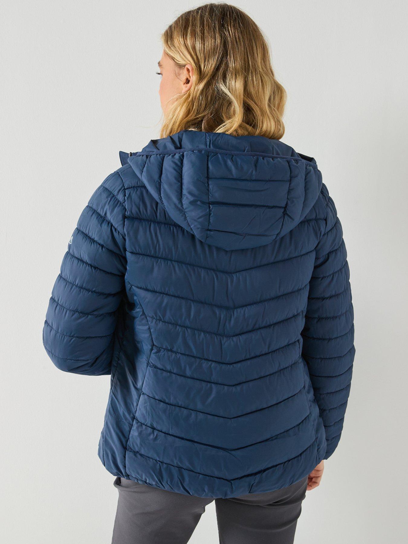 Image 2 of 6 of Craghoppers Womens Compresslite IX Hooded Insulated Jacket - Navy
