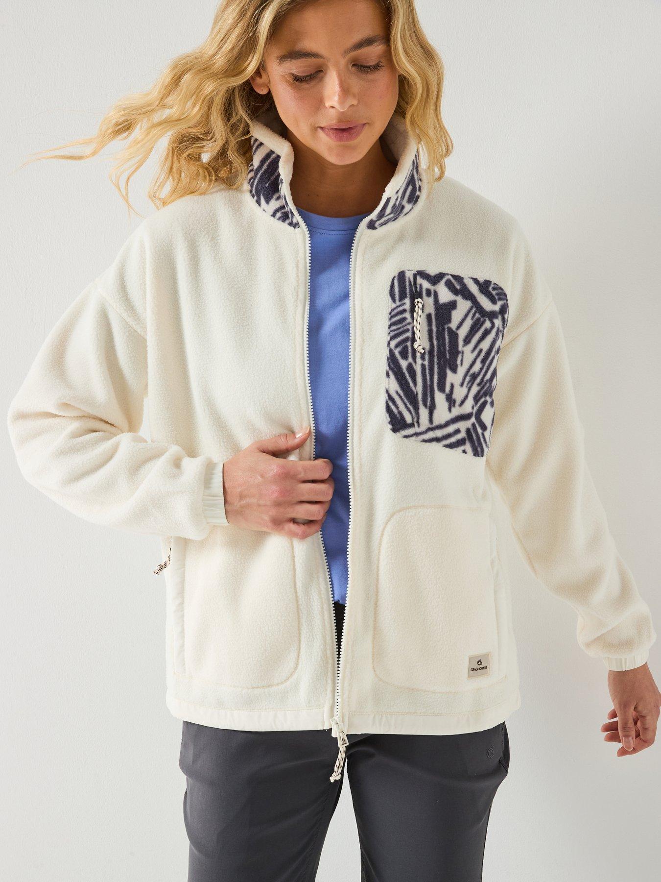 Craghoppers Womens Sanaa Fleece Jacket - Cream