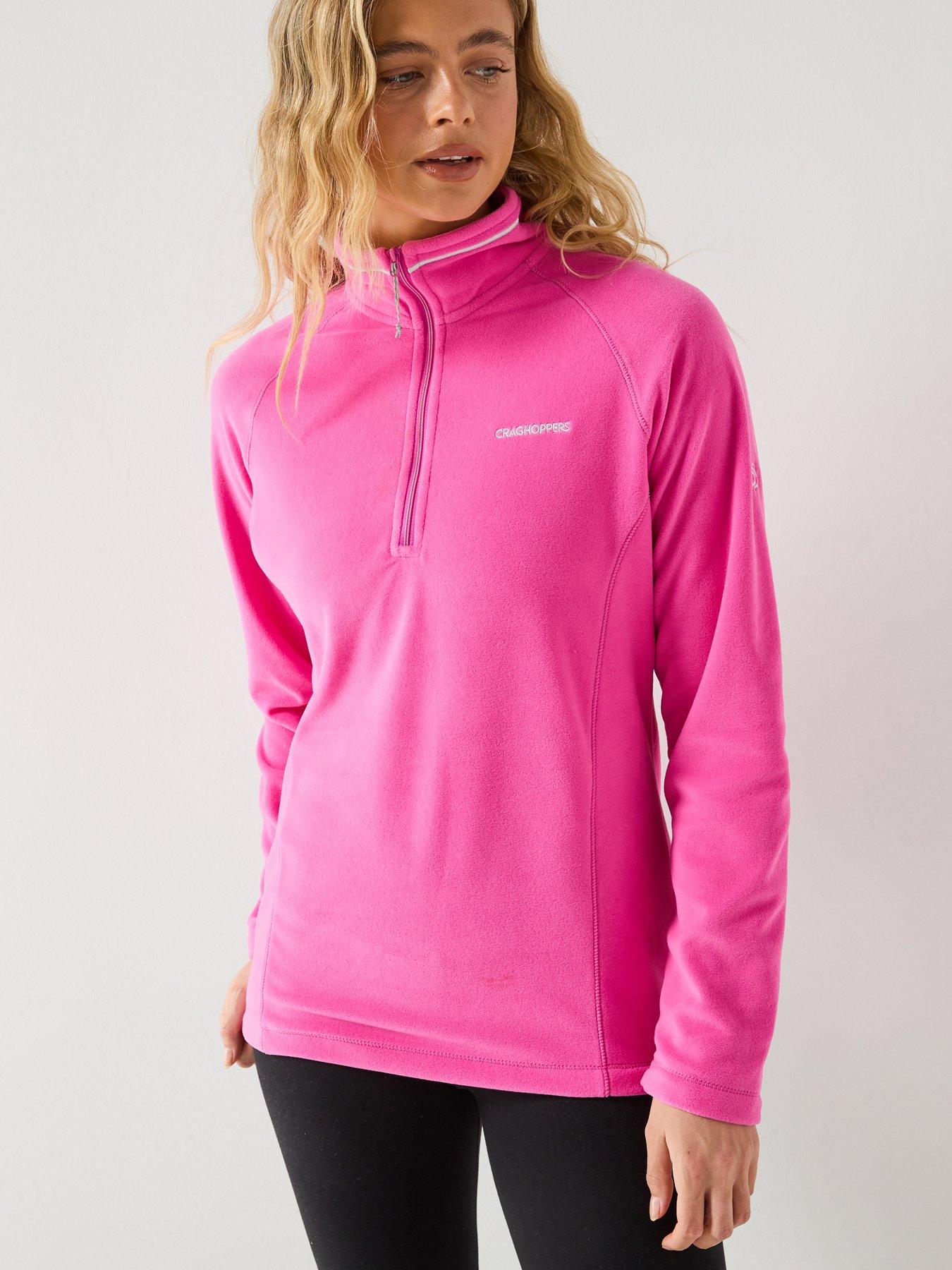 Craghoppers Womens Miska VI 1/2 Zip Fleece - Pink