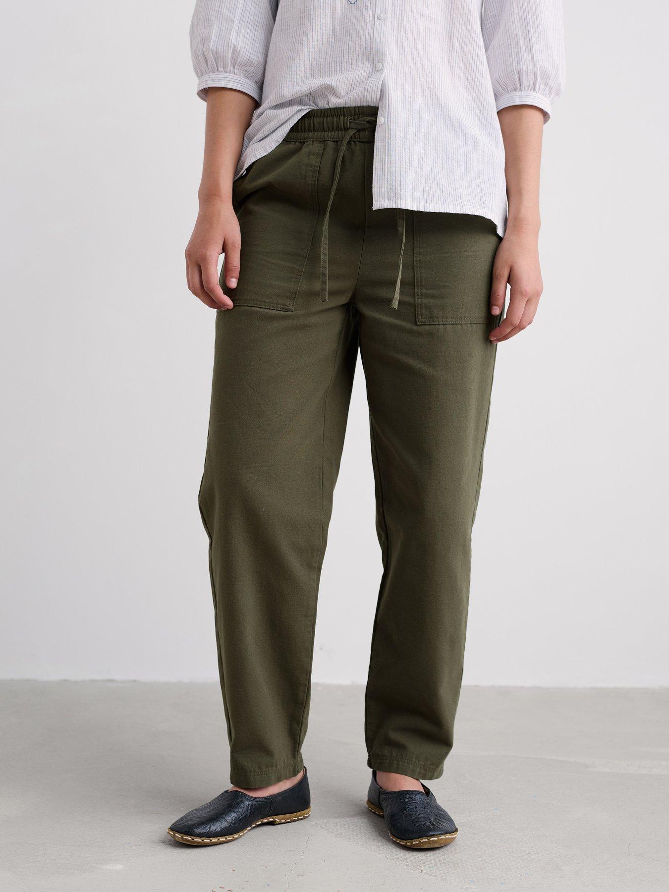 Seasalt Cornwall Sholl Trouser - Green