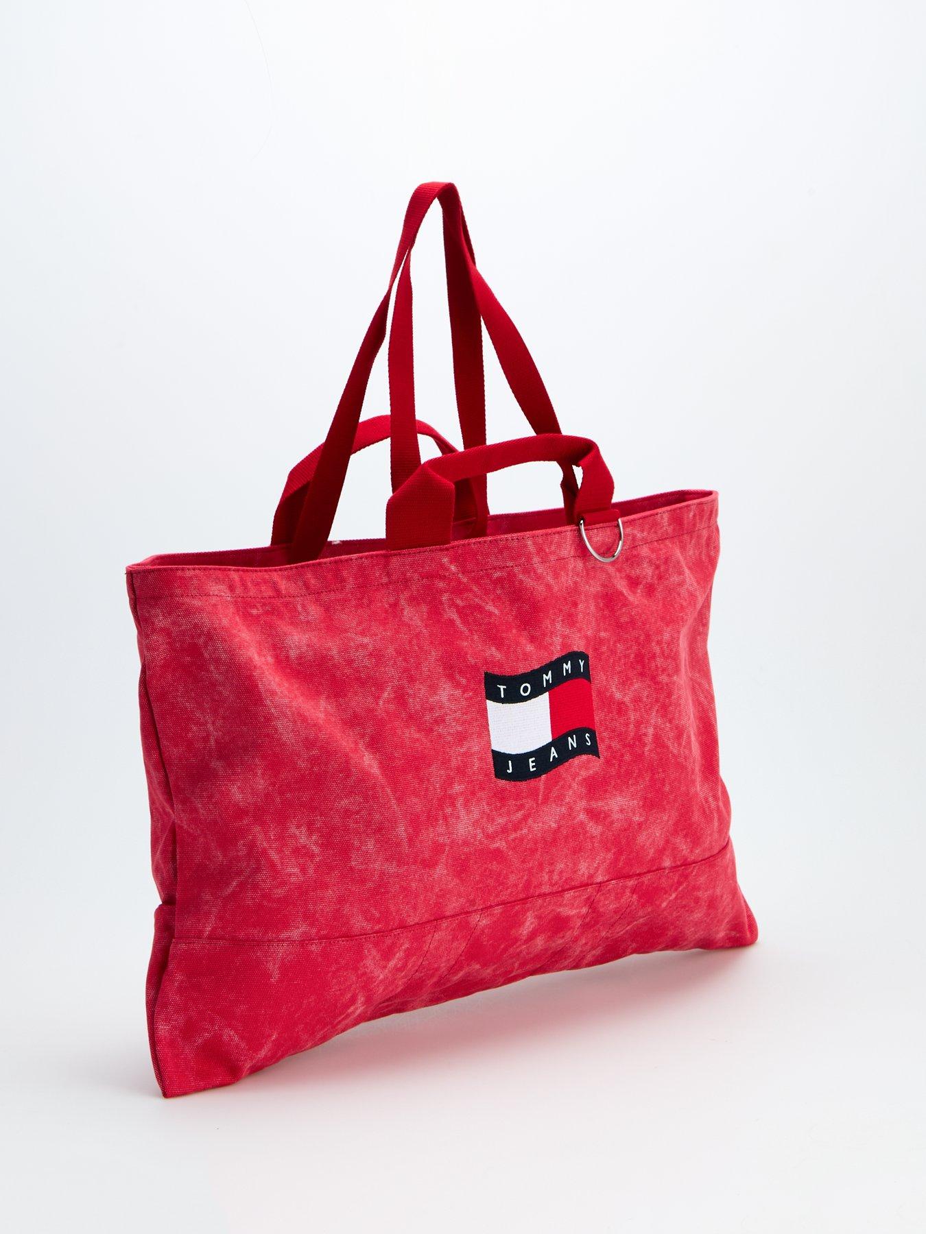 Image 2 of 6 of Tommy Jeans Wave Flag Medium Tote Bag