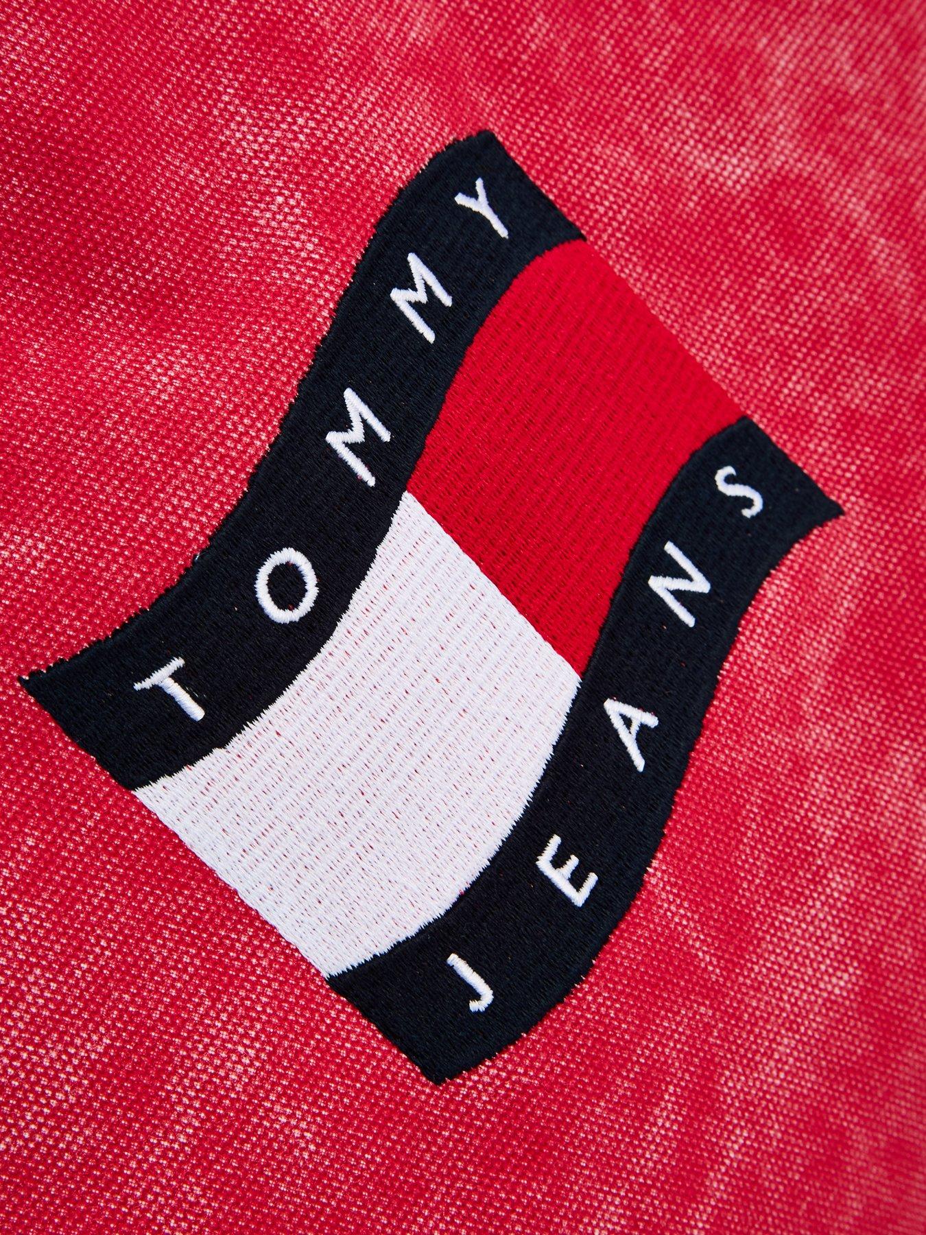 Image 3 of 6 of Tommy Jeans Wave Flag Medium Tote Bag