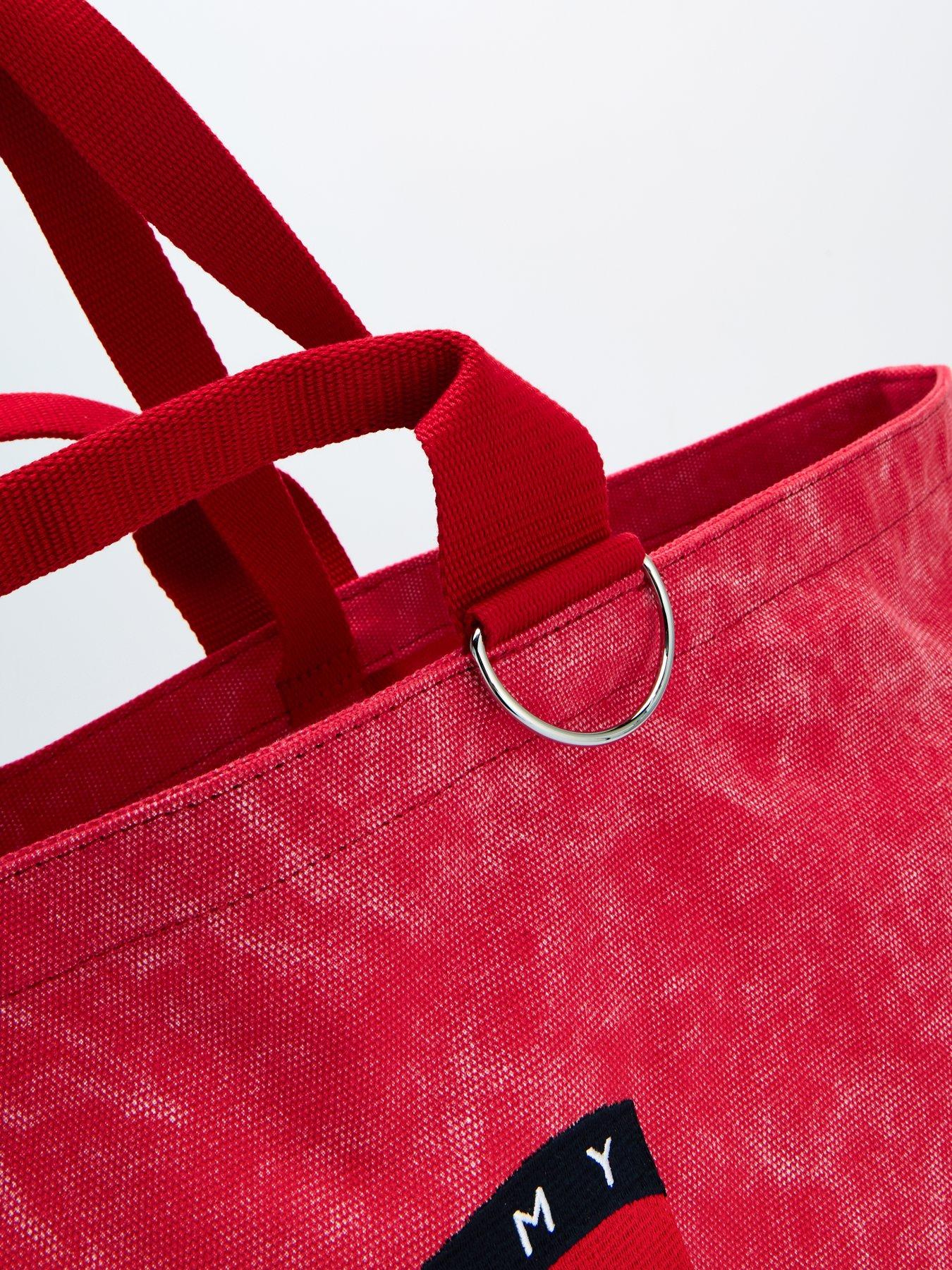 Image 4 of 6 of Tommy Jeans Wave Flag Medium Tote Bag