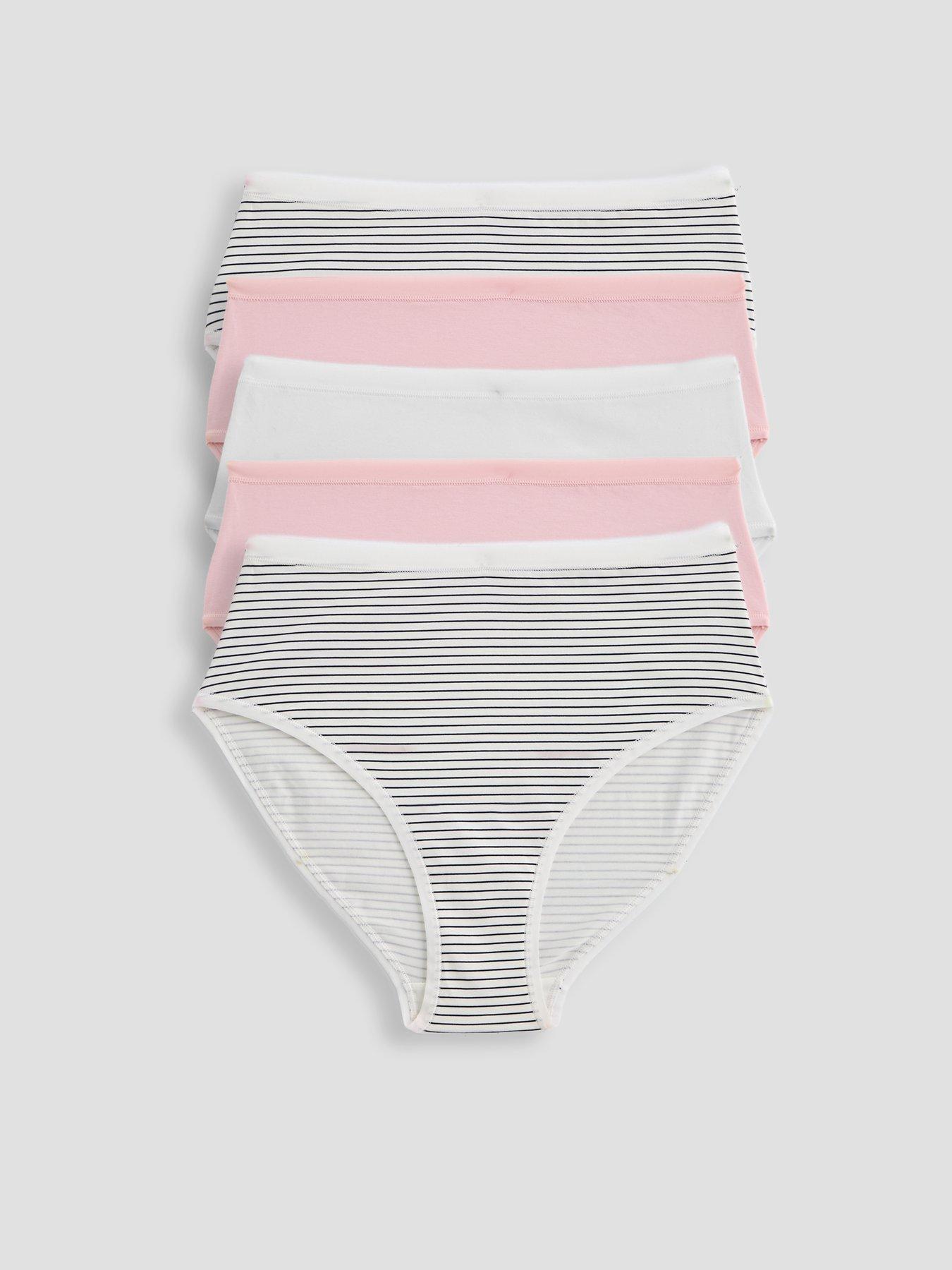The Very Collection 5Pk Cotton High Waist Printed Knickers - Multi