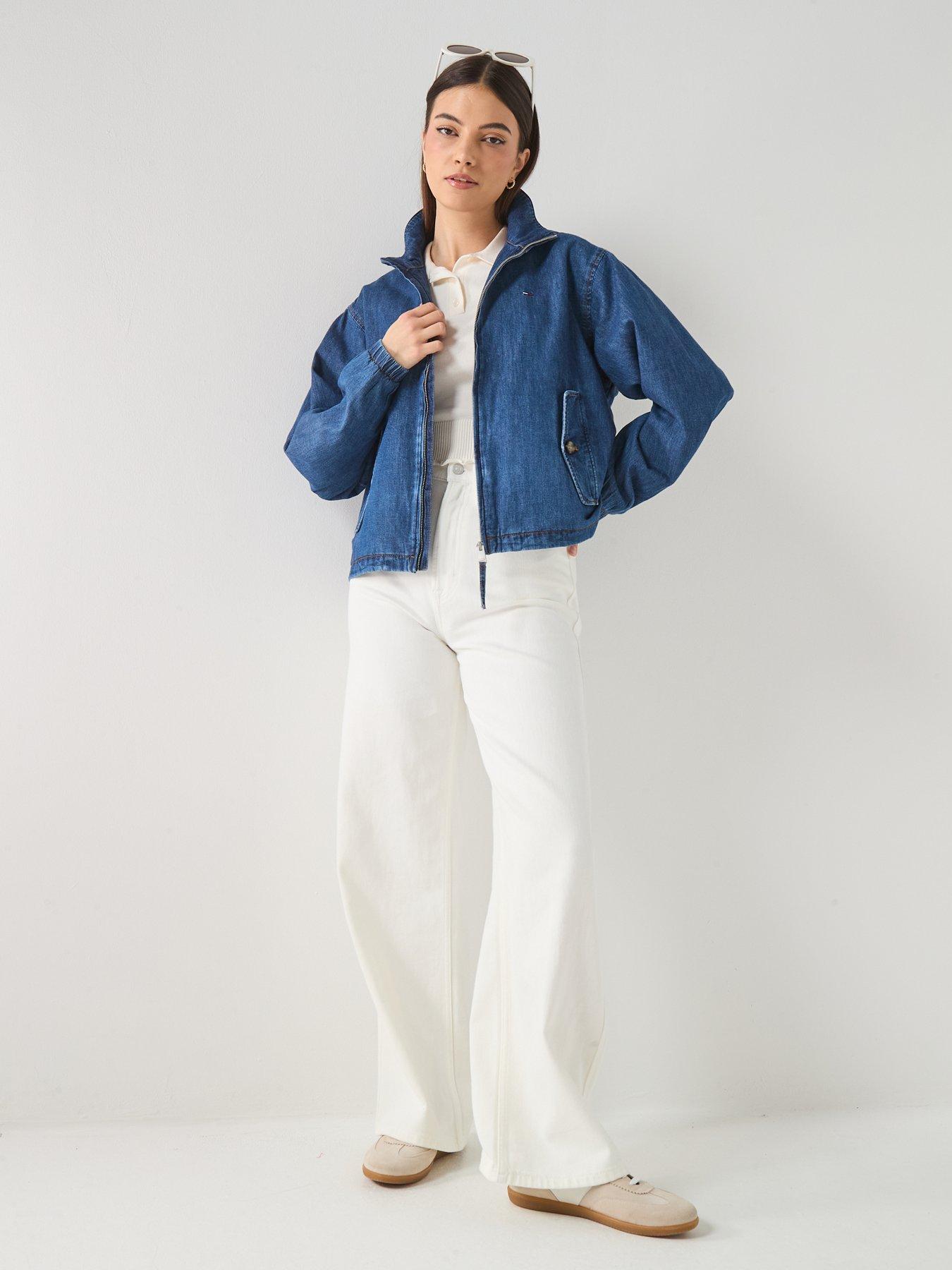 Image 3 of 6 of Tommy Jeans Chambray Jacket - Blue