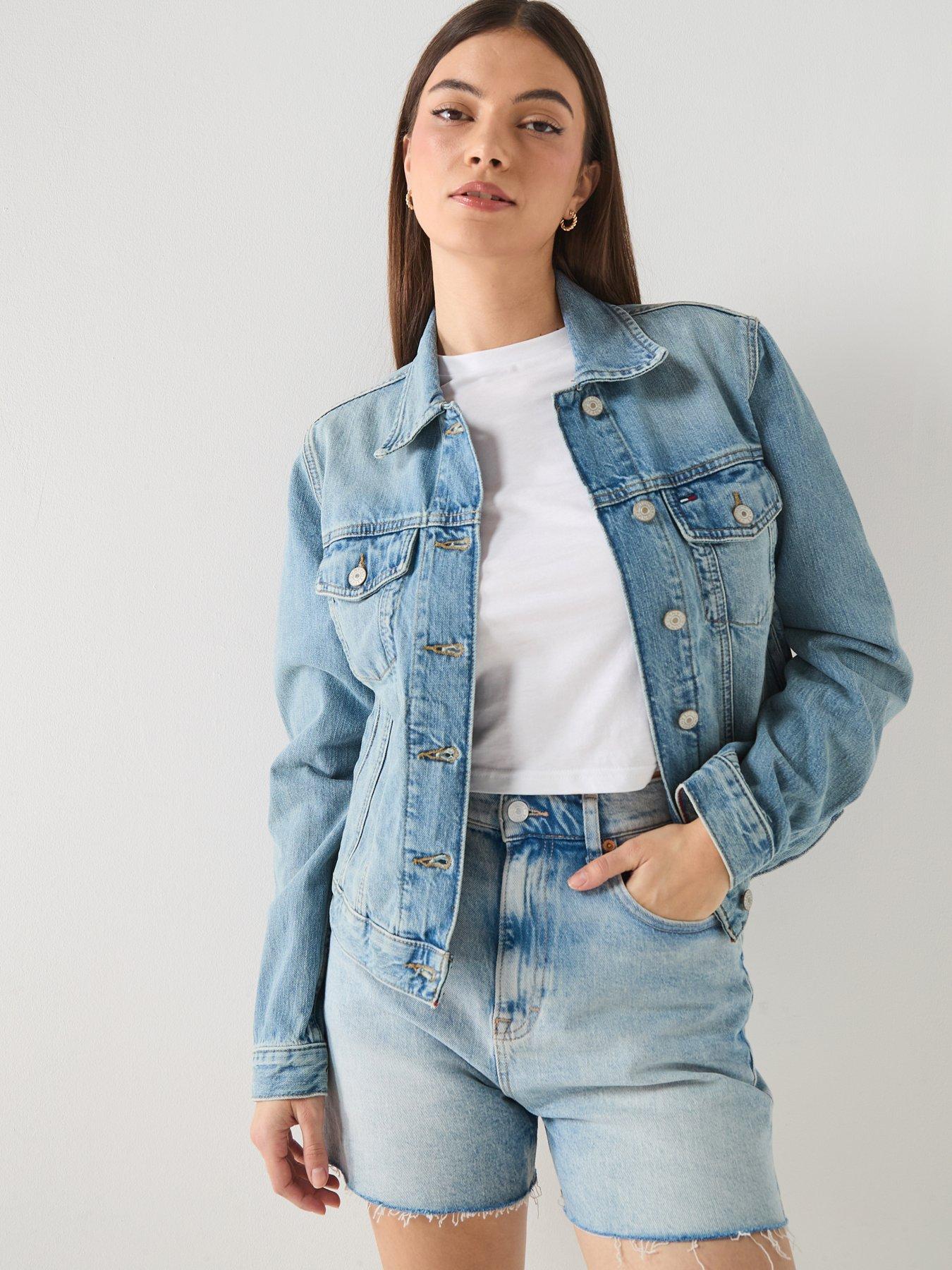 Tommy Jeans Denim Trucker Jacket - Light D