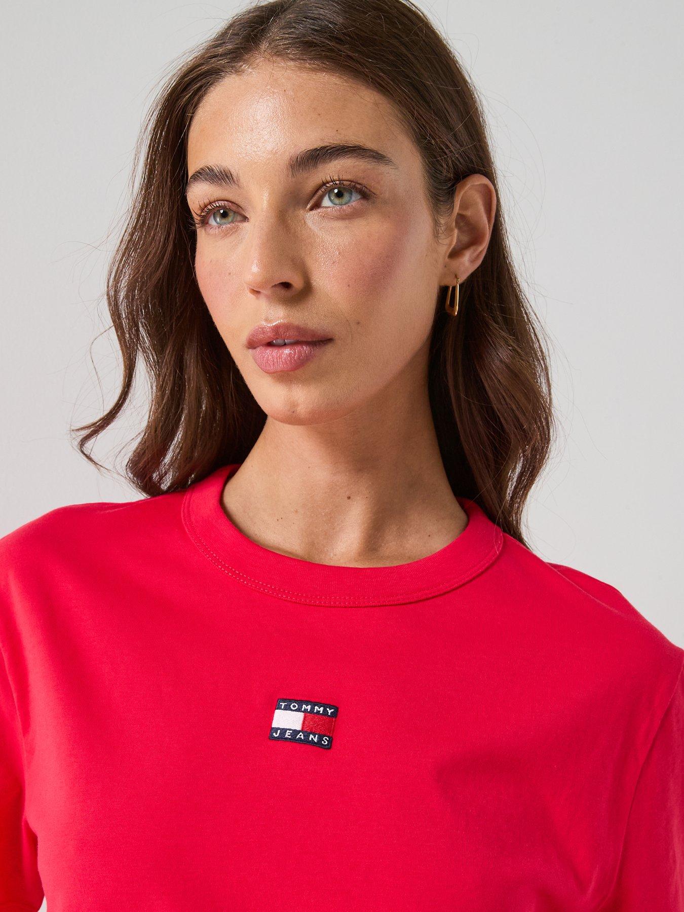  image of tommy-jeans-boxy-flag-t-shirt-red