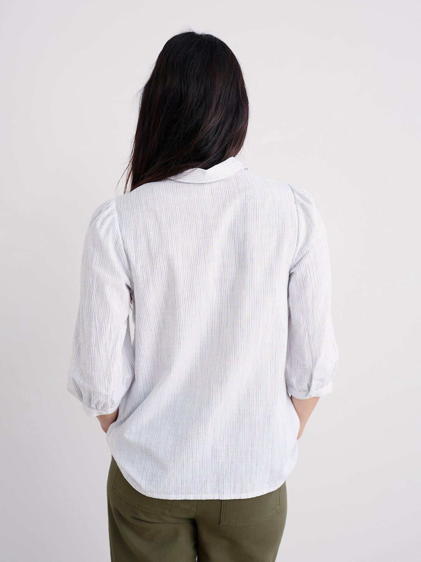 Image 2 of 2 of Seasalt Cornwall Hope Cottage Embroidered Blouse