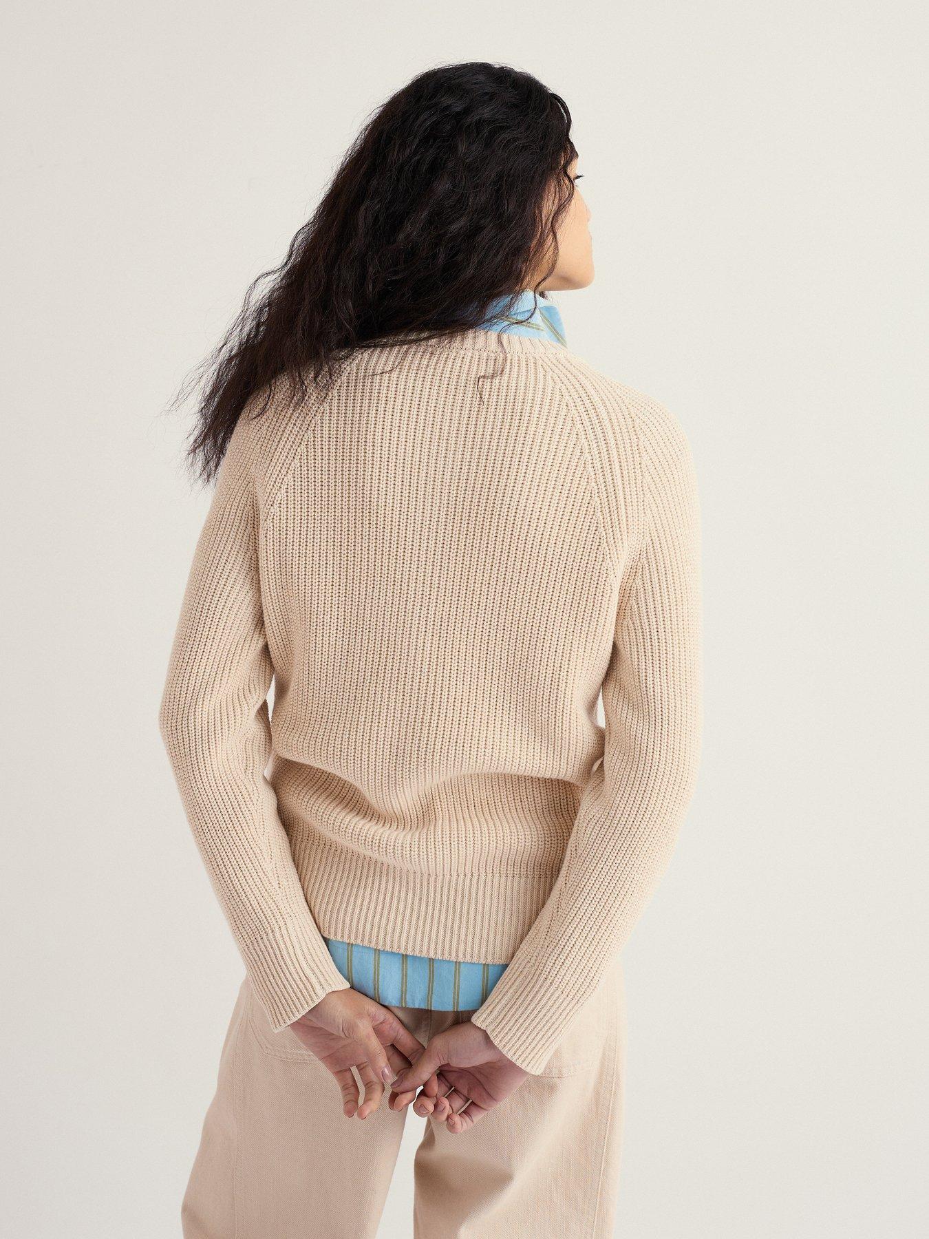 Image 2 of 5 of Seasalt Cornwall Potters Meadow Cardigan - White