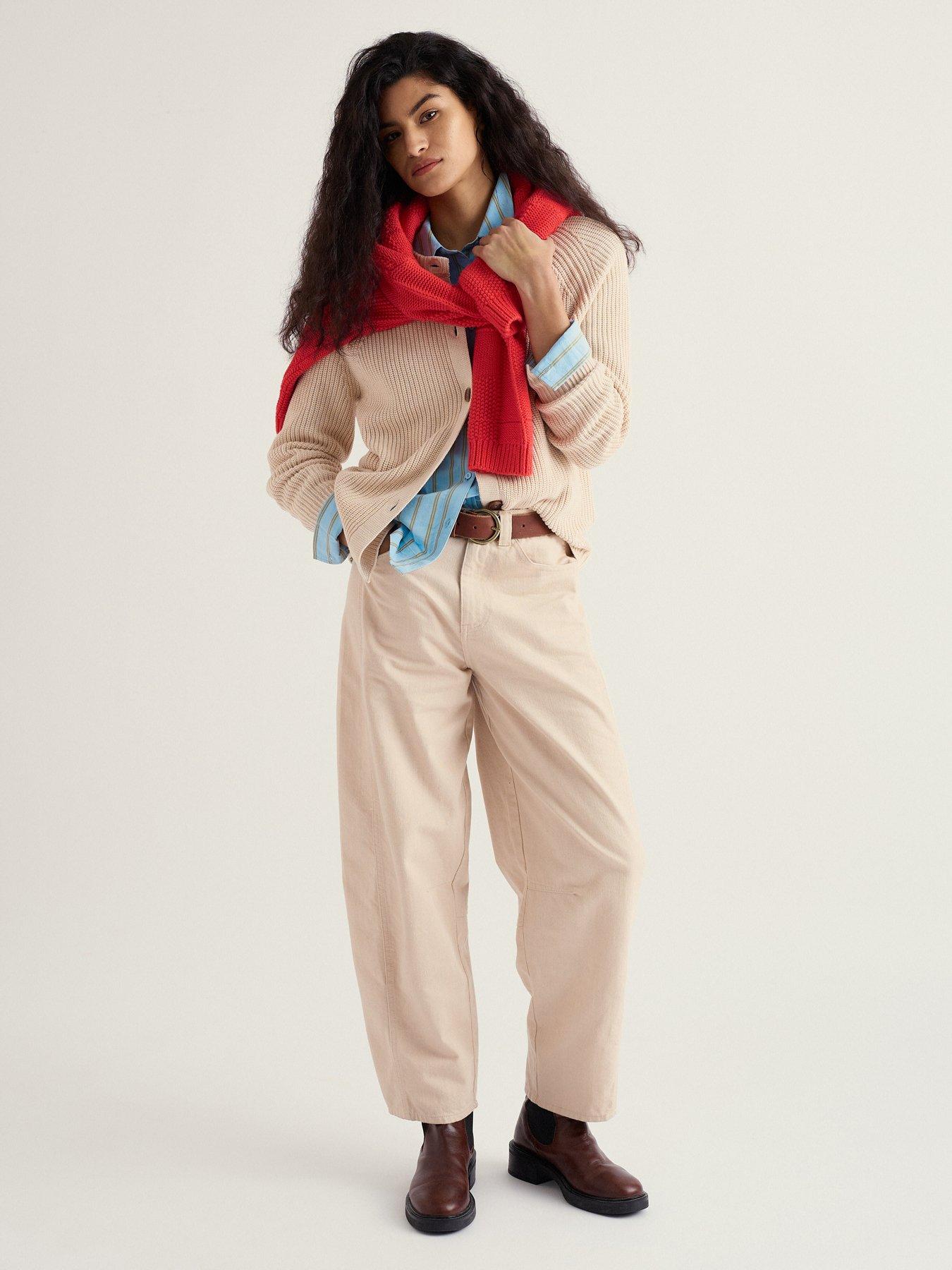 Image 3 of 5 of Seasalt Cornwall Potters Meadow Cardigan - White