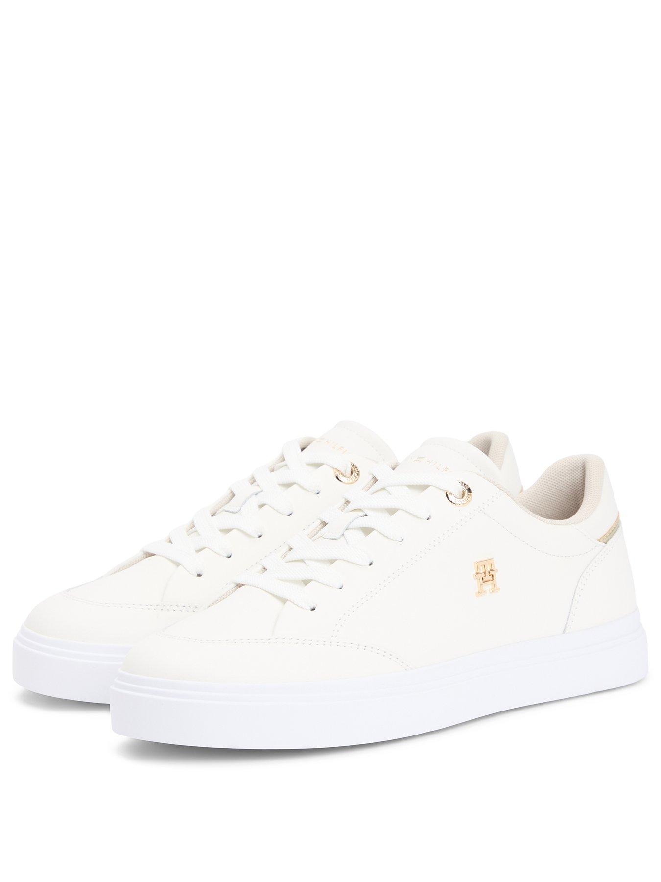  image of tommy-hilfiger-th-chic-cupsole-trainers-white