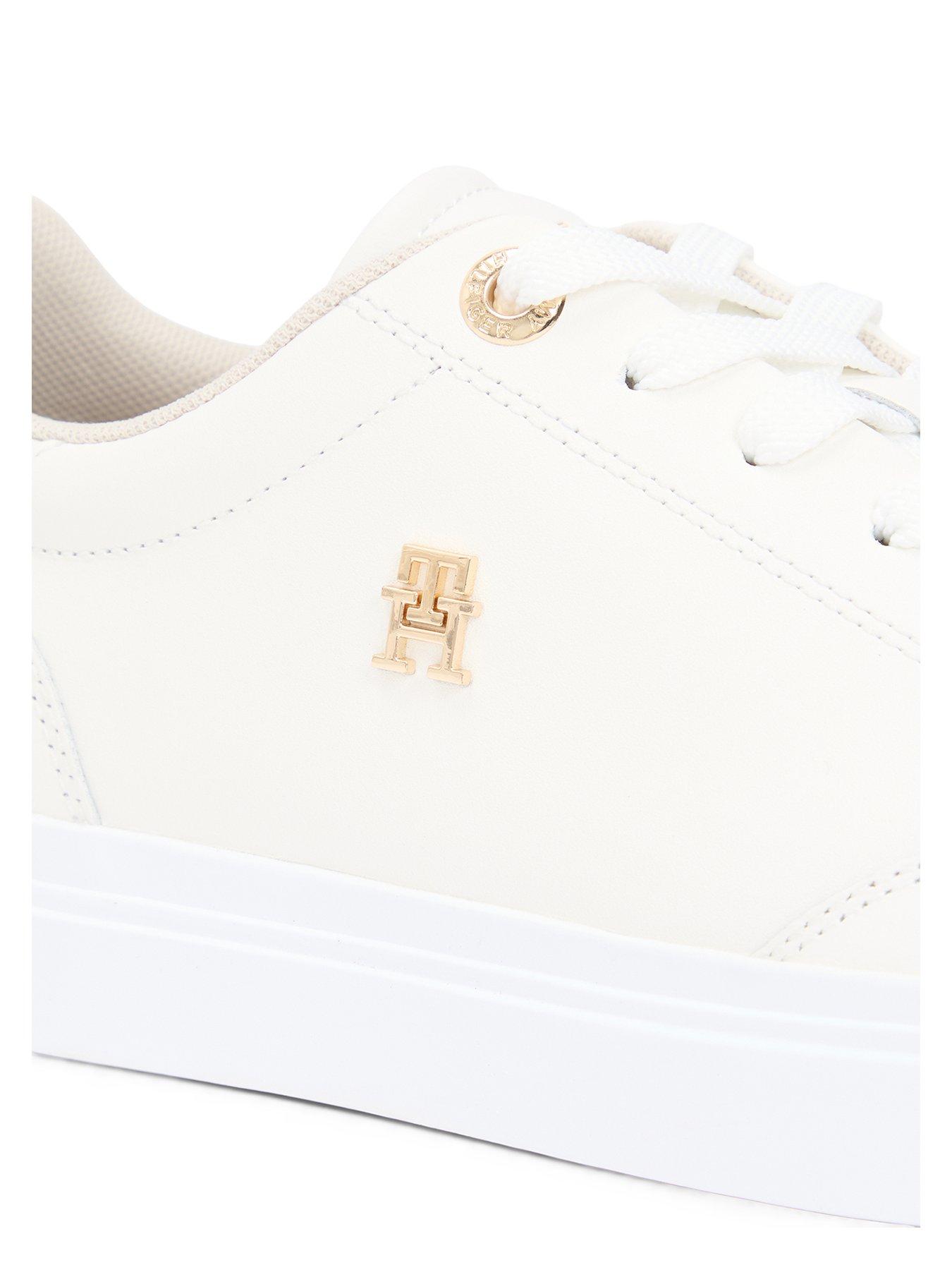  image of tommy-hilfiger-th-chic-cupsole-trainers-white