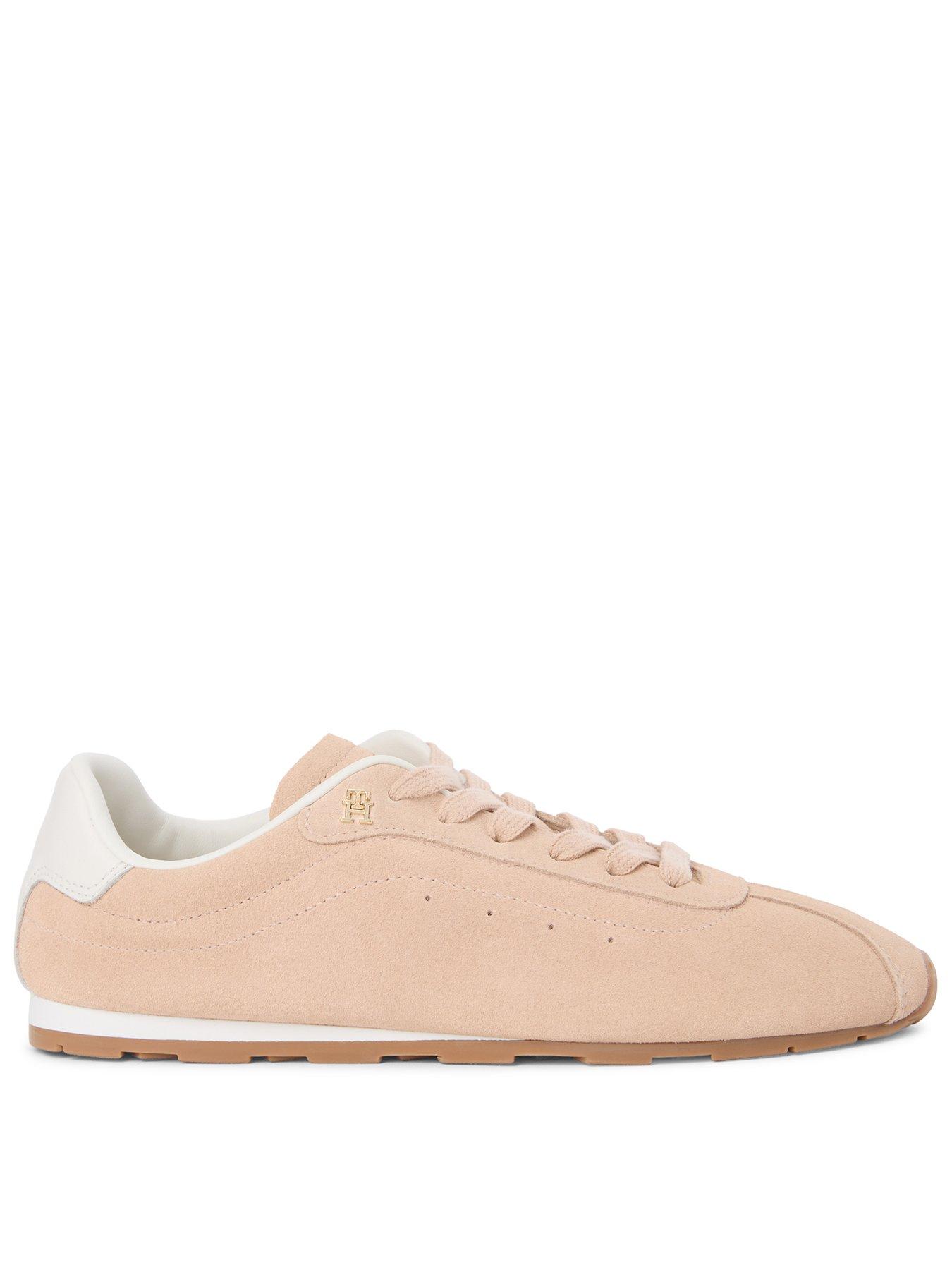  image of tommy-hilfiger-th-bella-low-runner-suede-pink