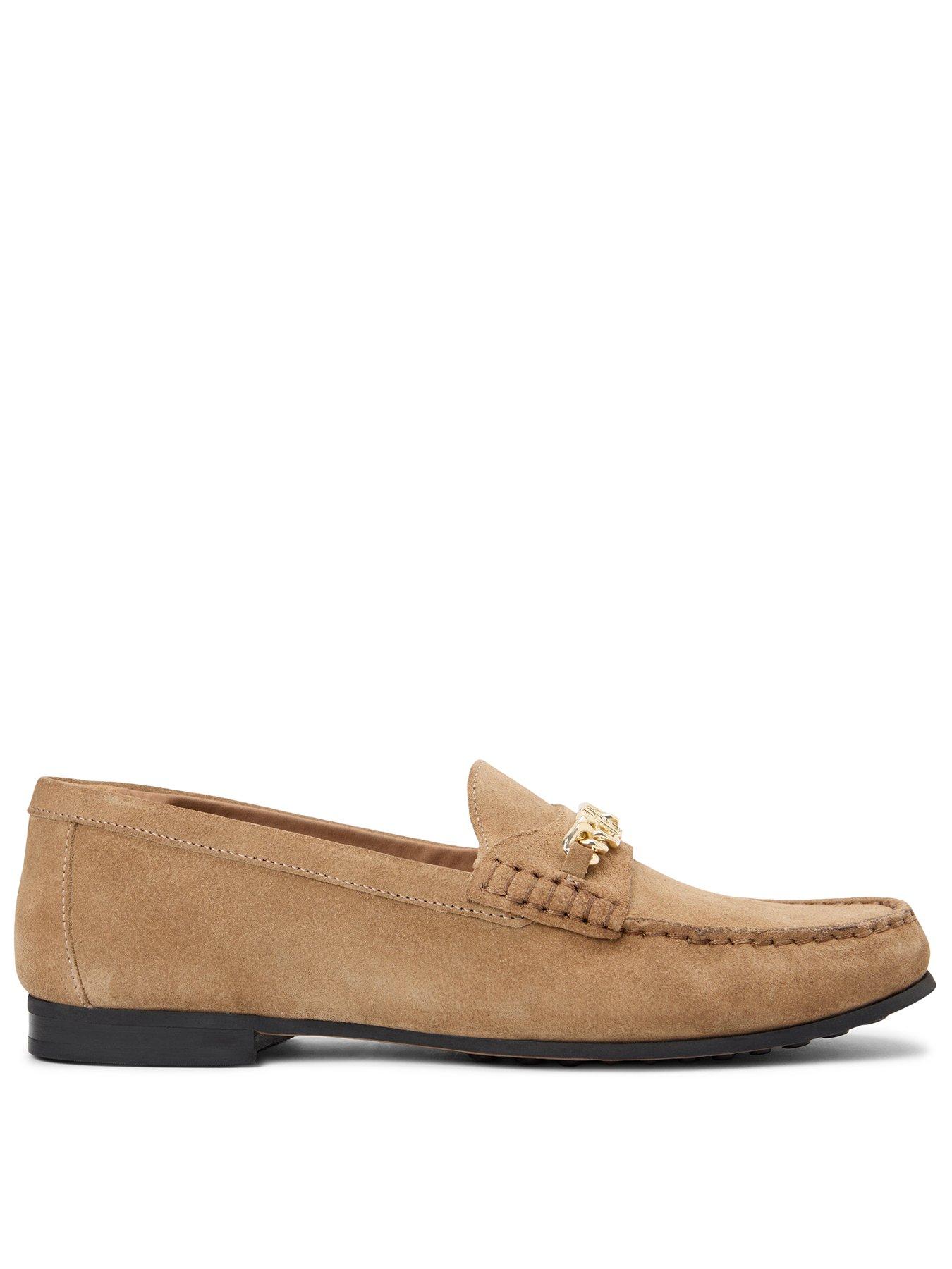 tommy-hilfiger-chain-suede-loafer-green