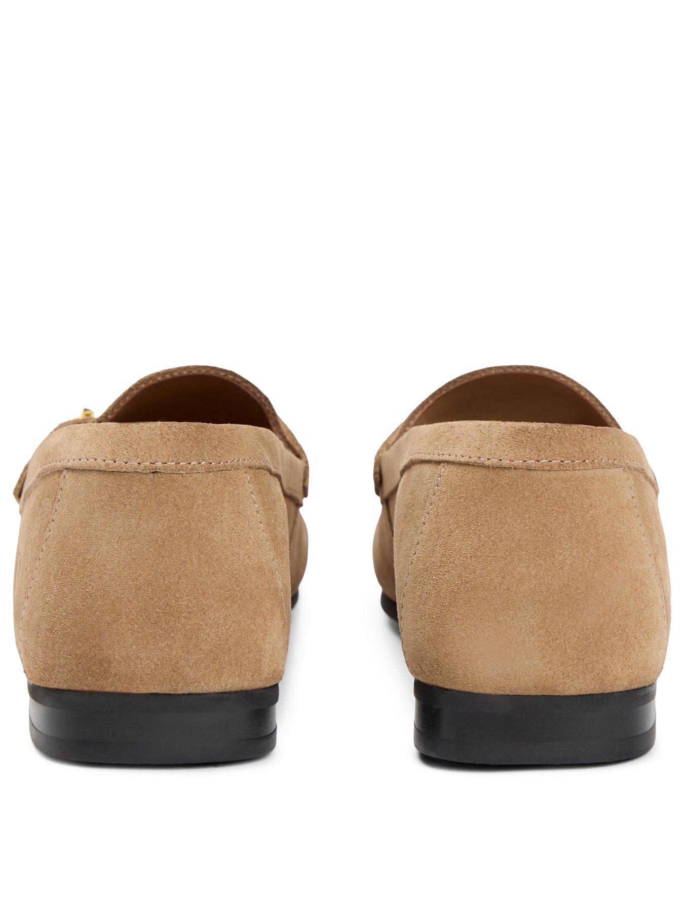 Image 3 of 6 of Tommy Hilfiger Chain Suede Loafer - Green