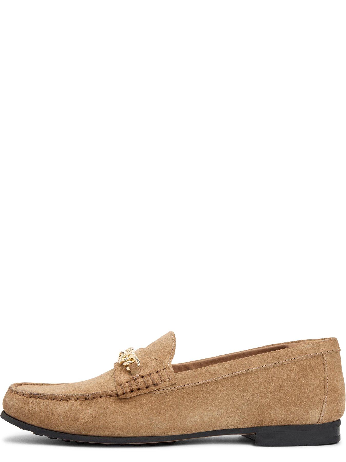 Image 5 of 6 of Tommy Hilfiger Chain Suede Loafer - Green