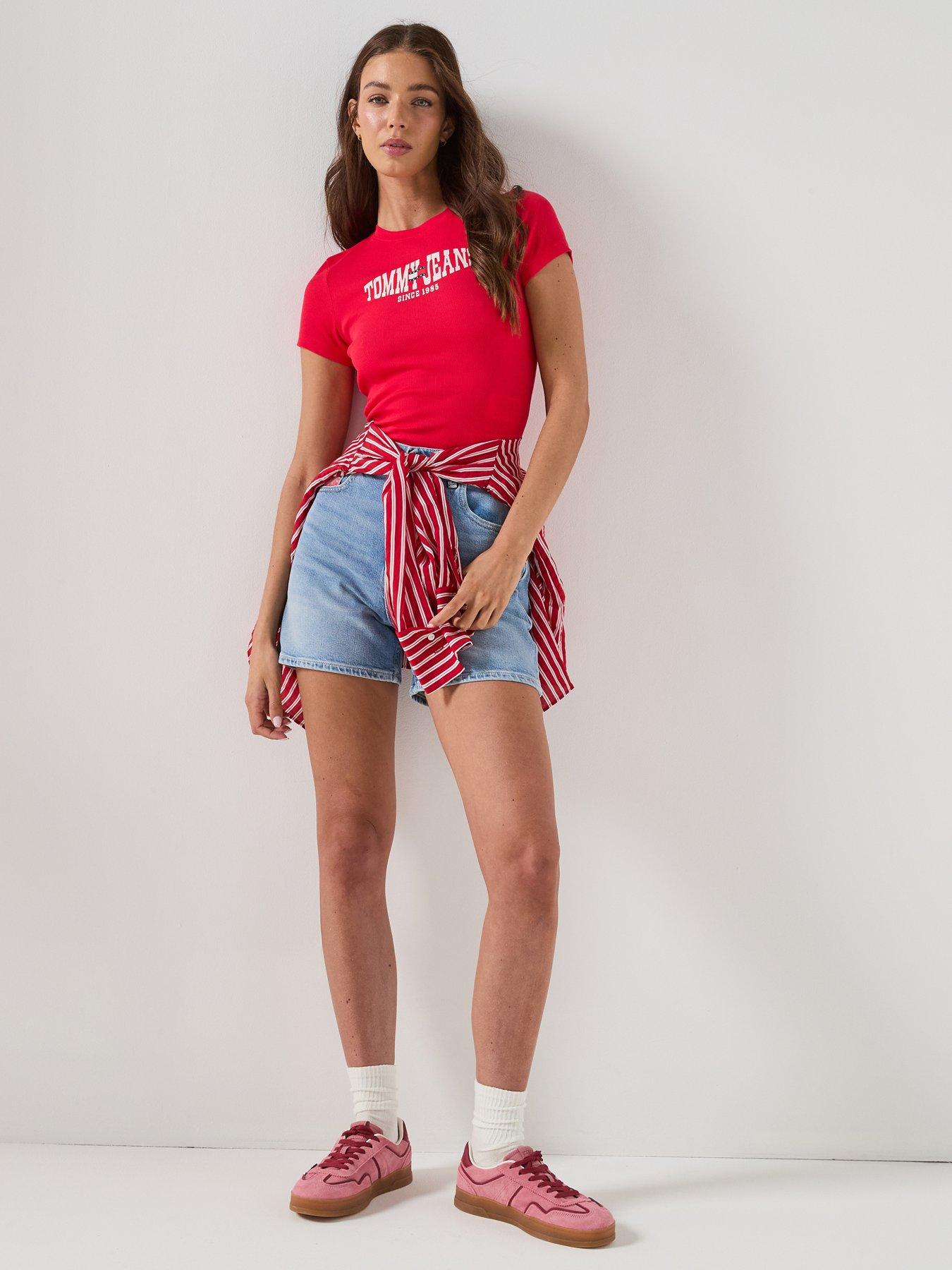 Image 3 of 6 of Tommy Jeans Mom Short - Medium Denim