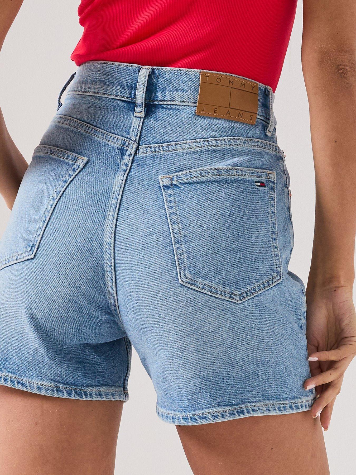 Image 6 of 6 of Tommy Jeans Mom Short - Medium Denim