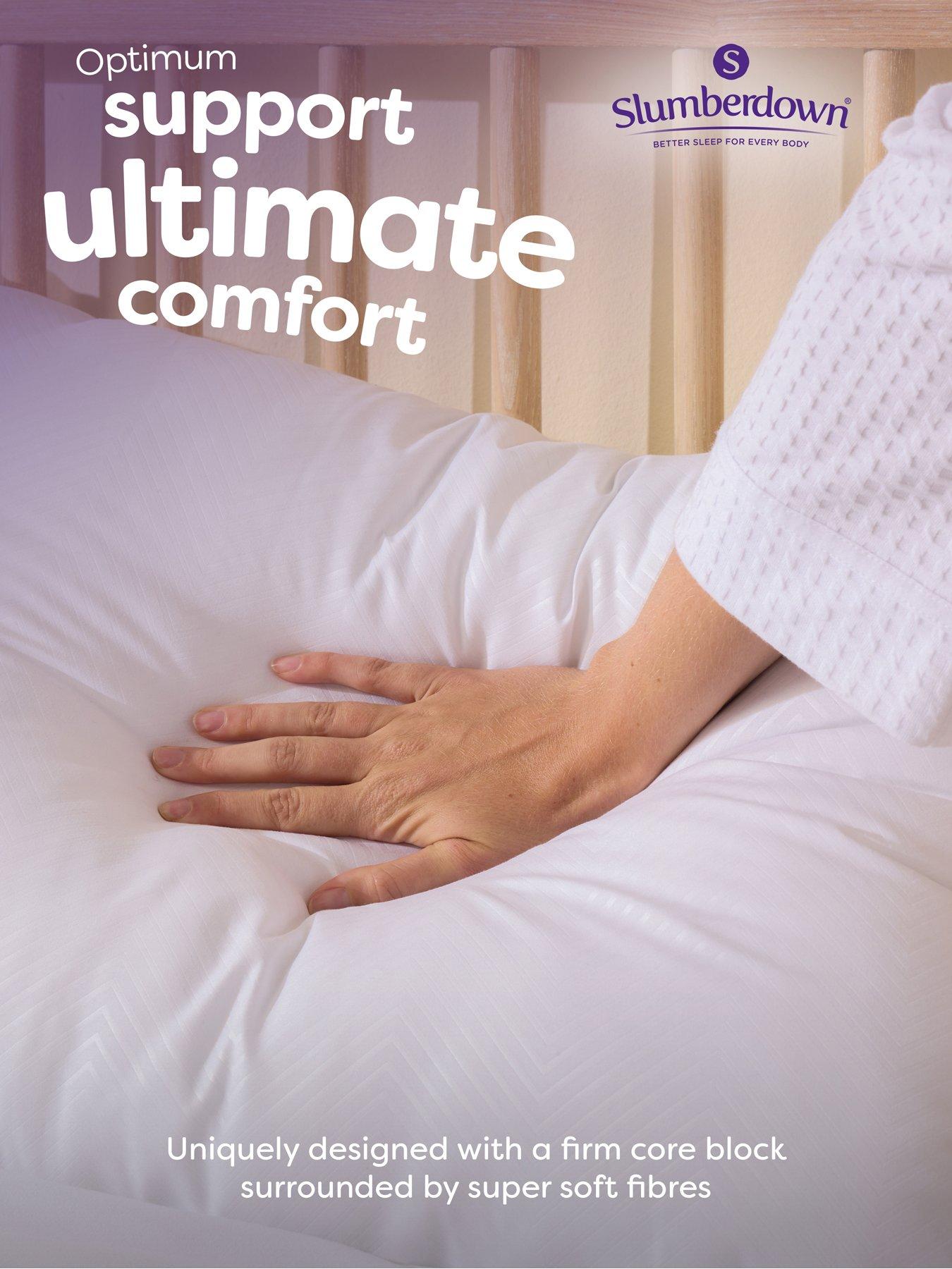  image of slumberdown-slumberdown-chilly-nights-15-tog-duvet-2-super-support-pillows