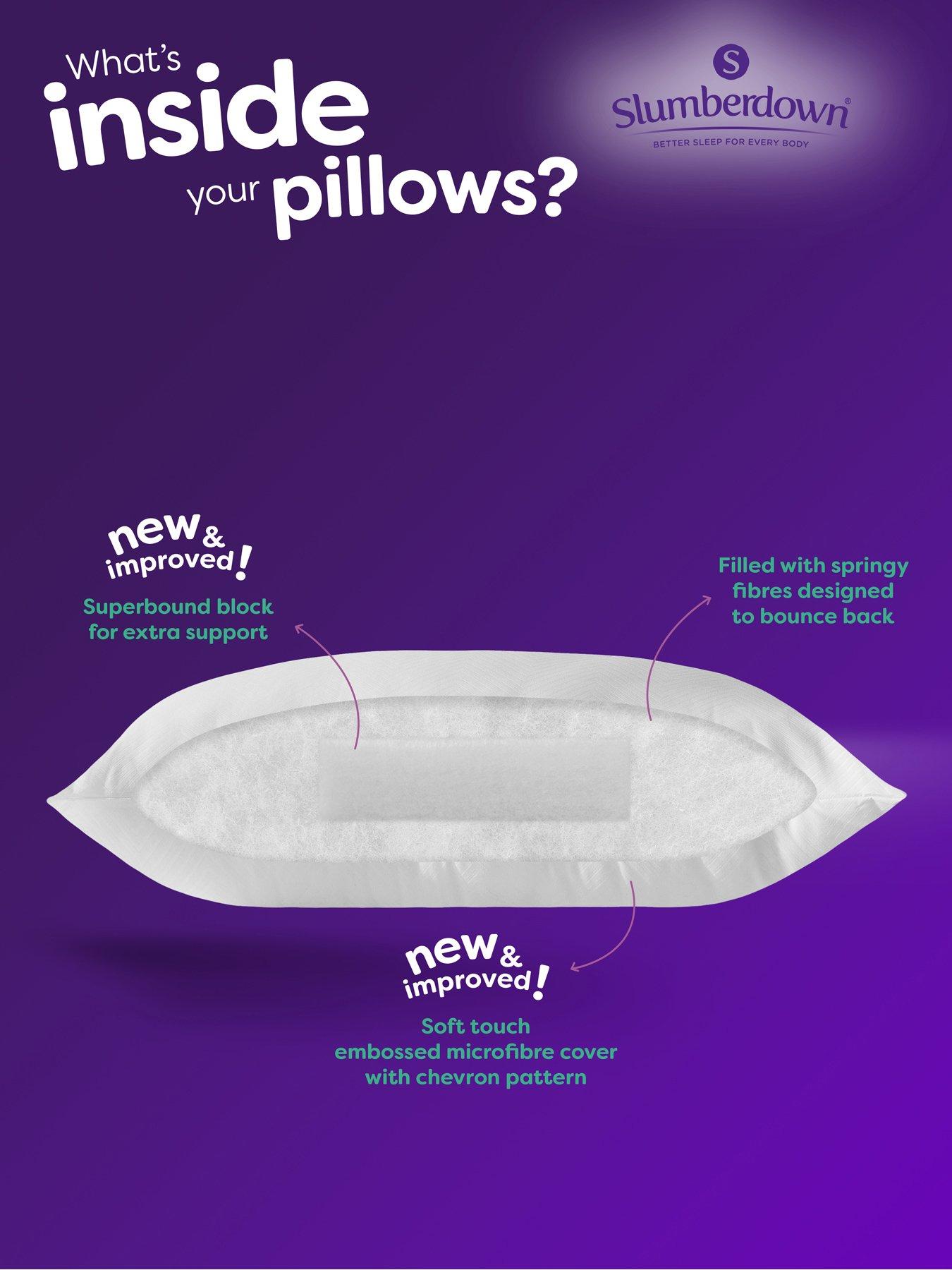  image of slumberdown-slumberdown-chilly-nights-15-tog-duvet-2-super-support-pillows