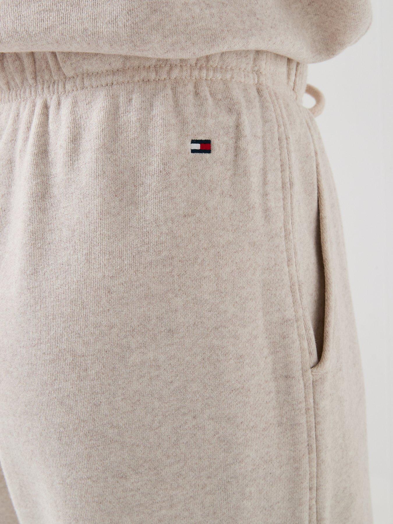 Image 5 of 6 of Tommy Hilfiger Mdrn Script Terry Sweatpants - Beige