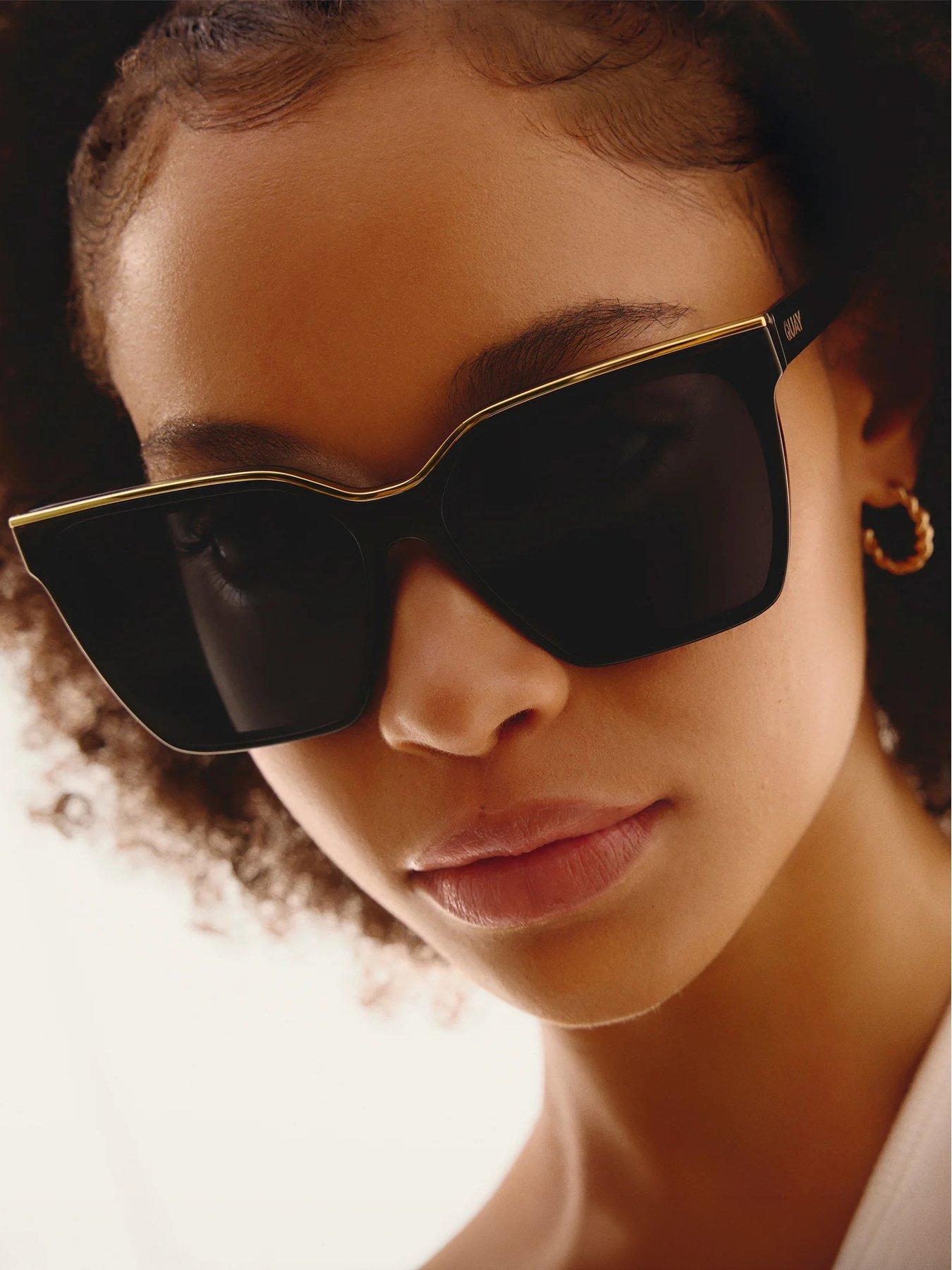 QUAY AUSTRALIA Level Up Polarised -black Gold/smoke Polarized