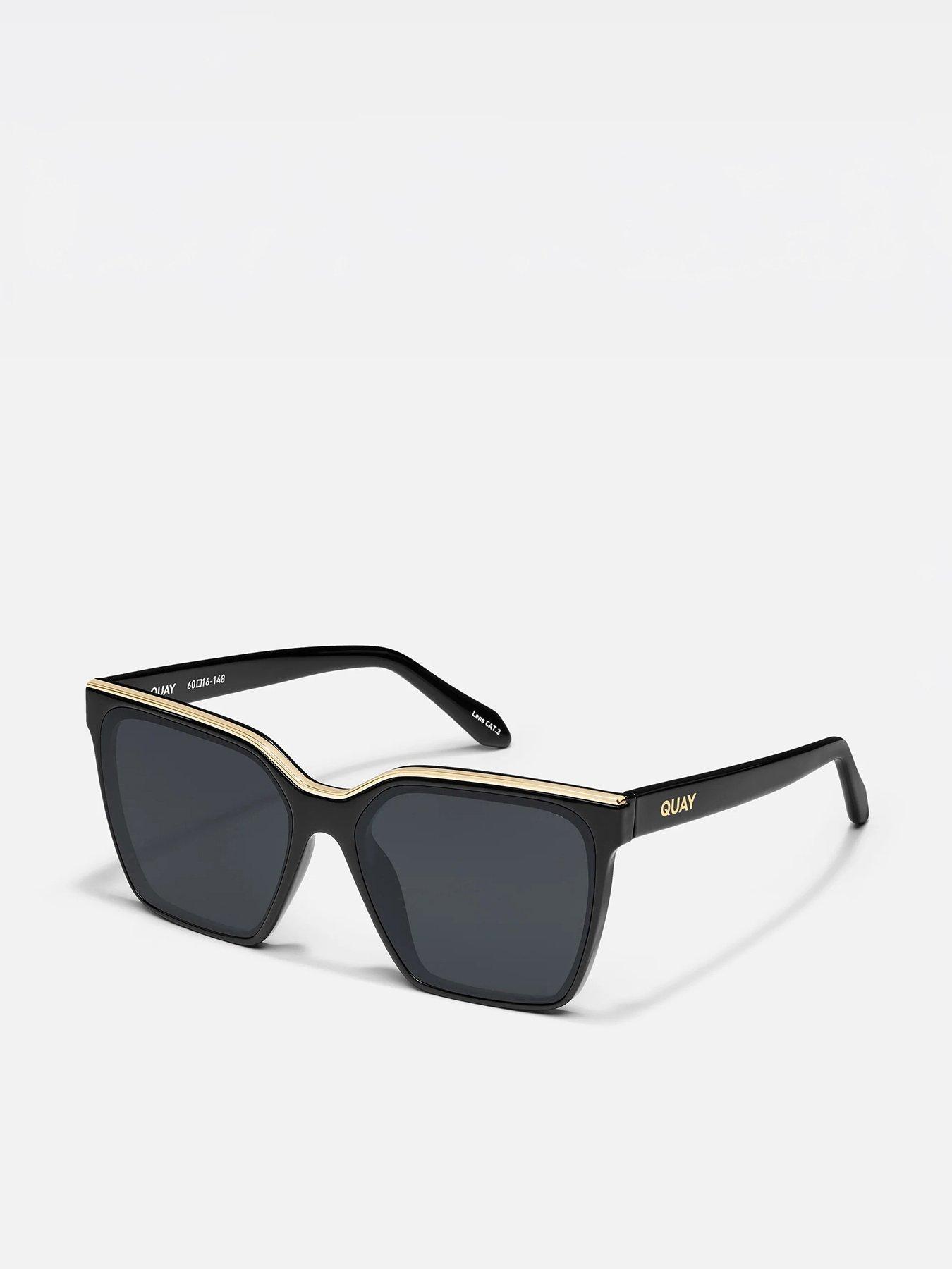 QUAY AUSTRALIA Level Up Polarised -black Gold/smoke Polarized